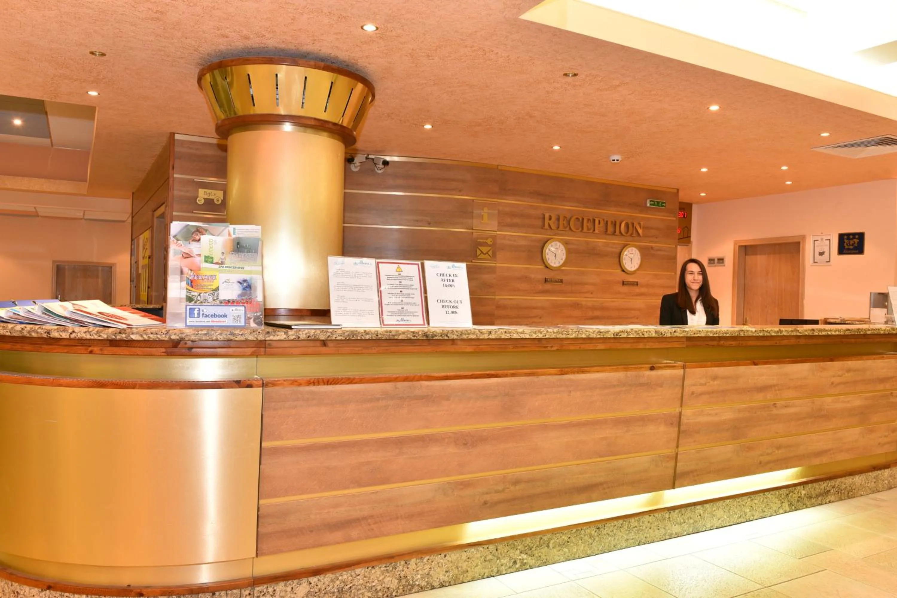 Lobby or reception in Hotel Sandy Beach