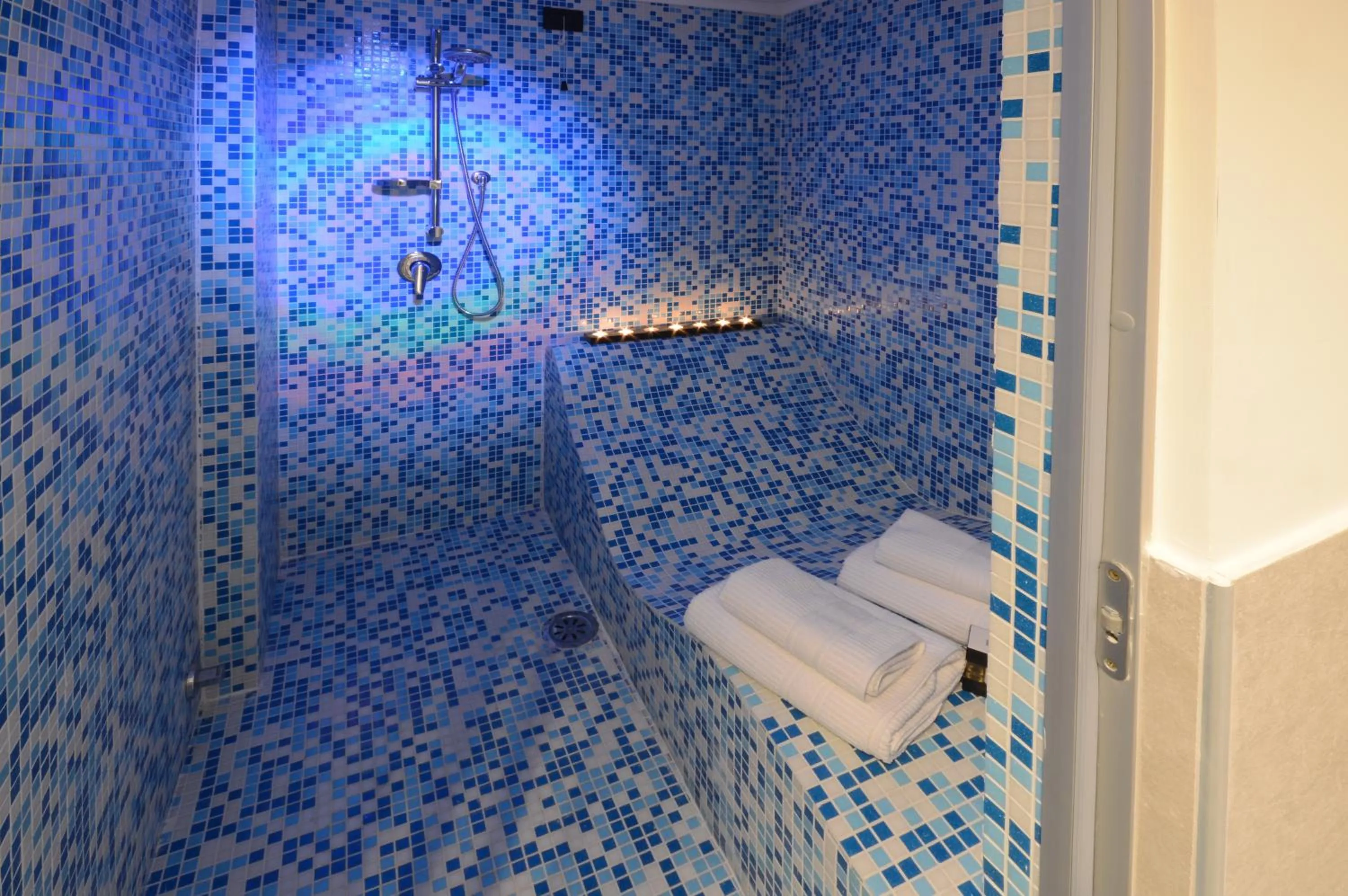 Shower in Barbarella Suite