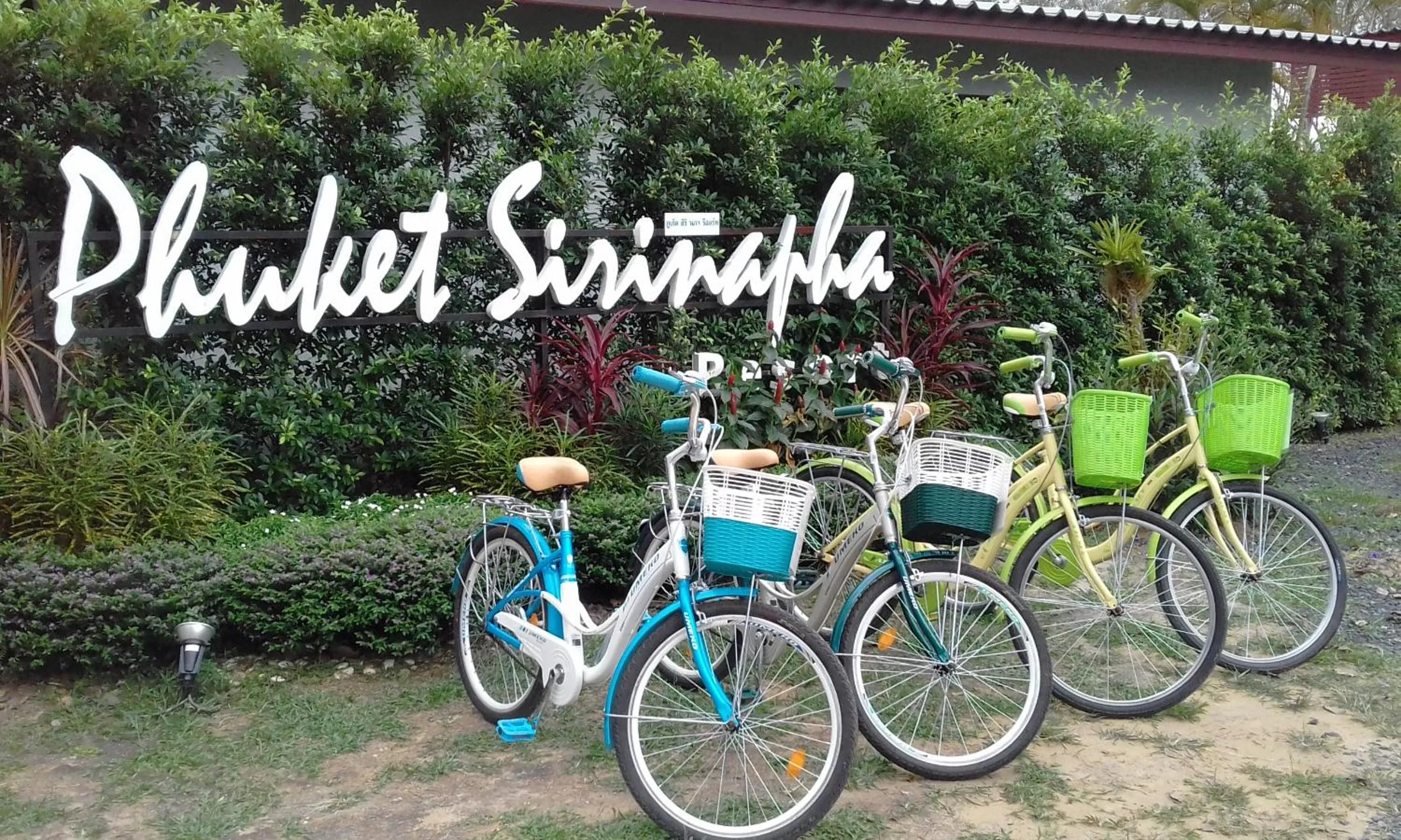 Cycling in Phuket Sirinapha Resort