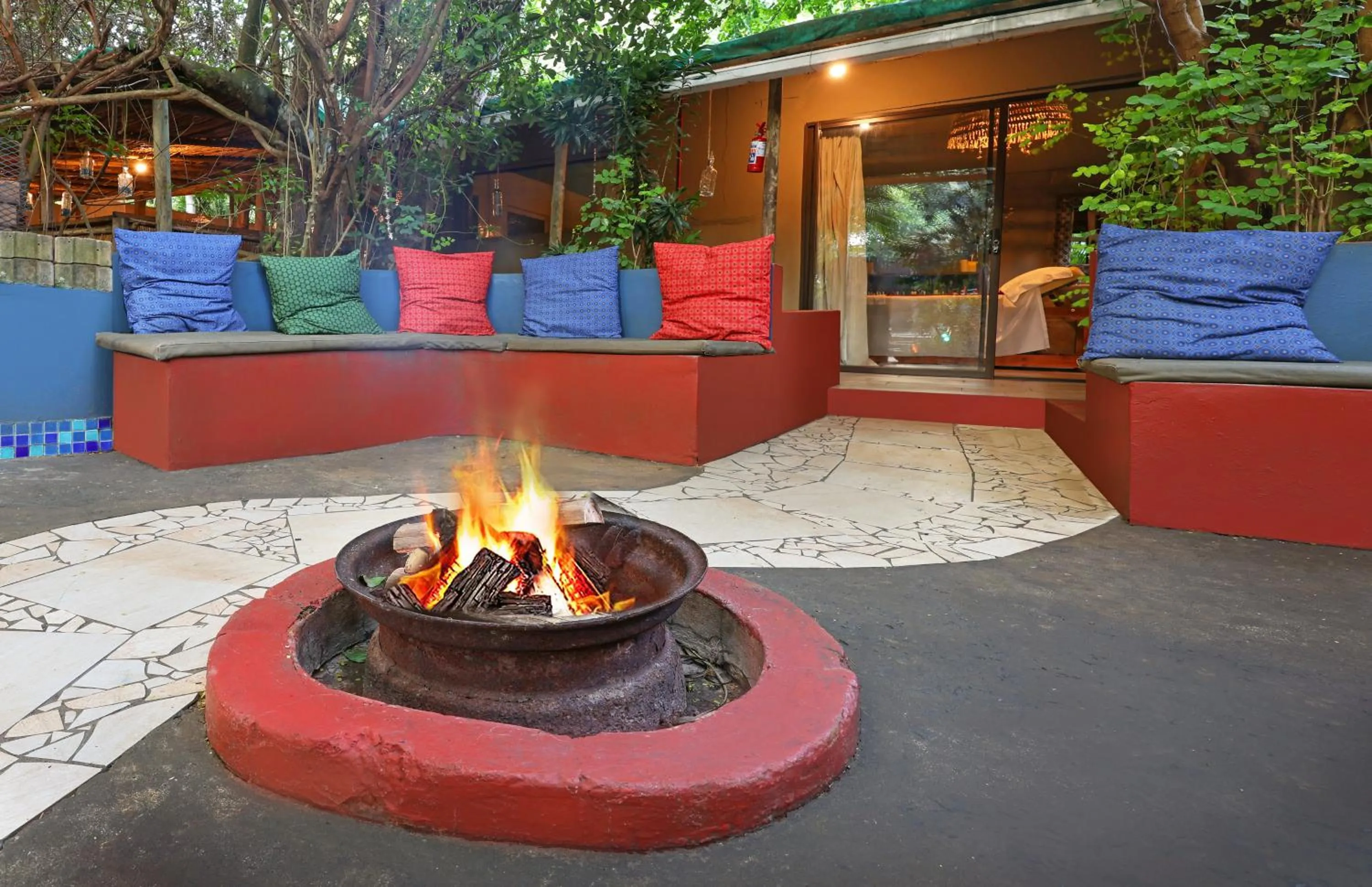 Communal lounge/ TV room in Gala Gala Eco Resort