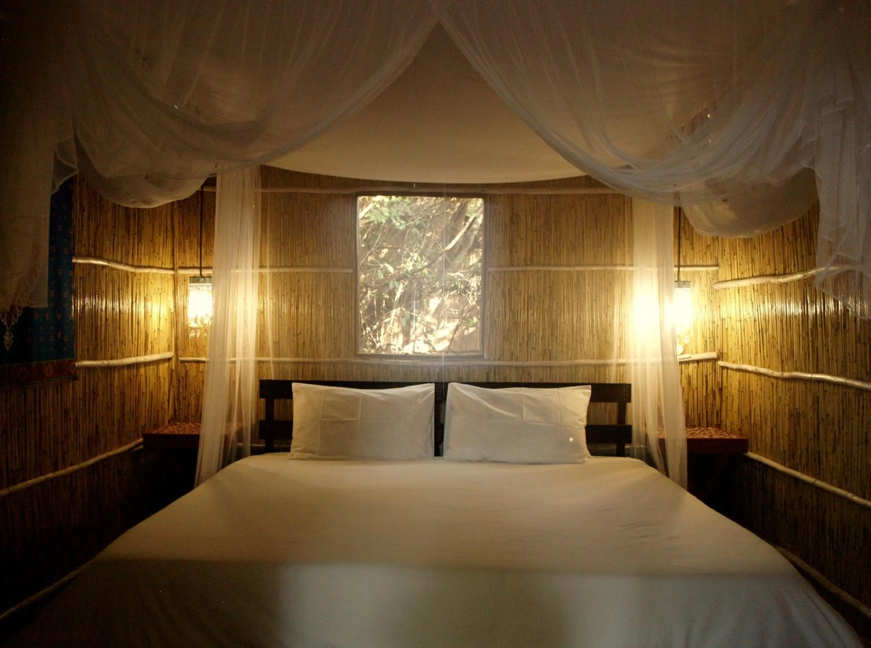 Bed in Gala Gala Eco Resort