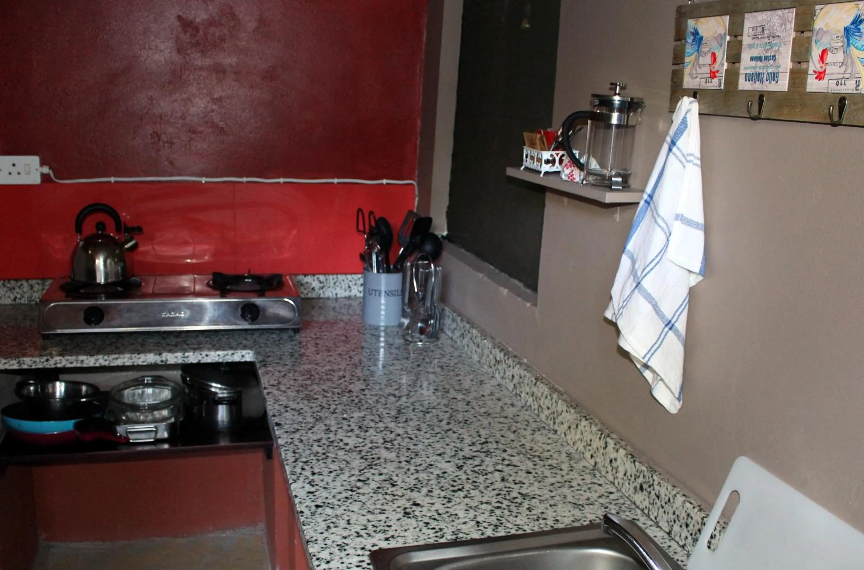 Kitchen or kitchenette in Gala Gala Eco Resort