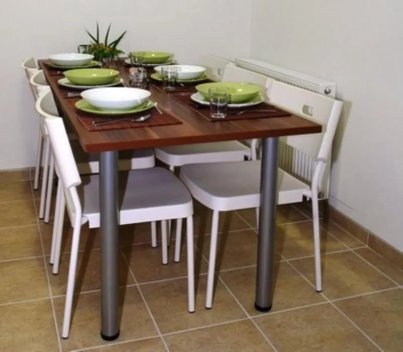 Communal kitchen in Salur