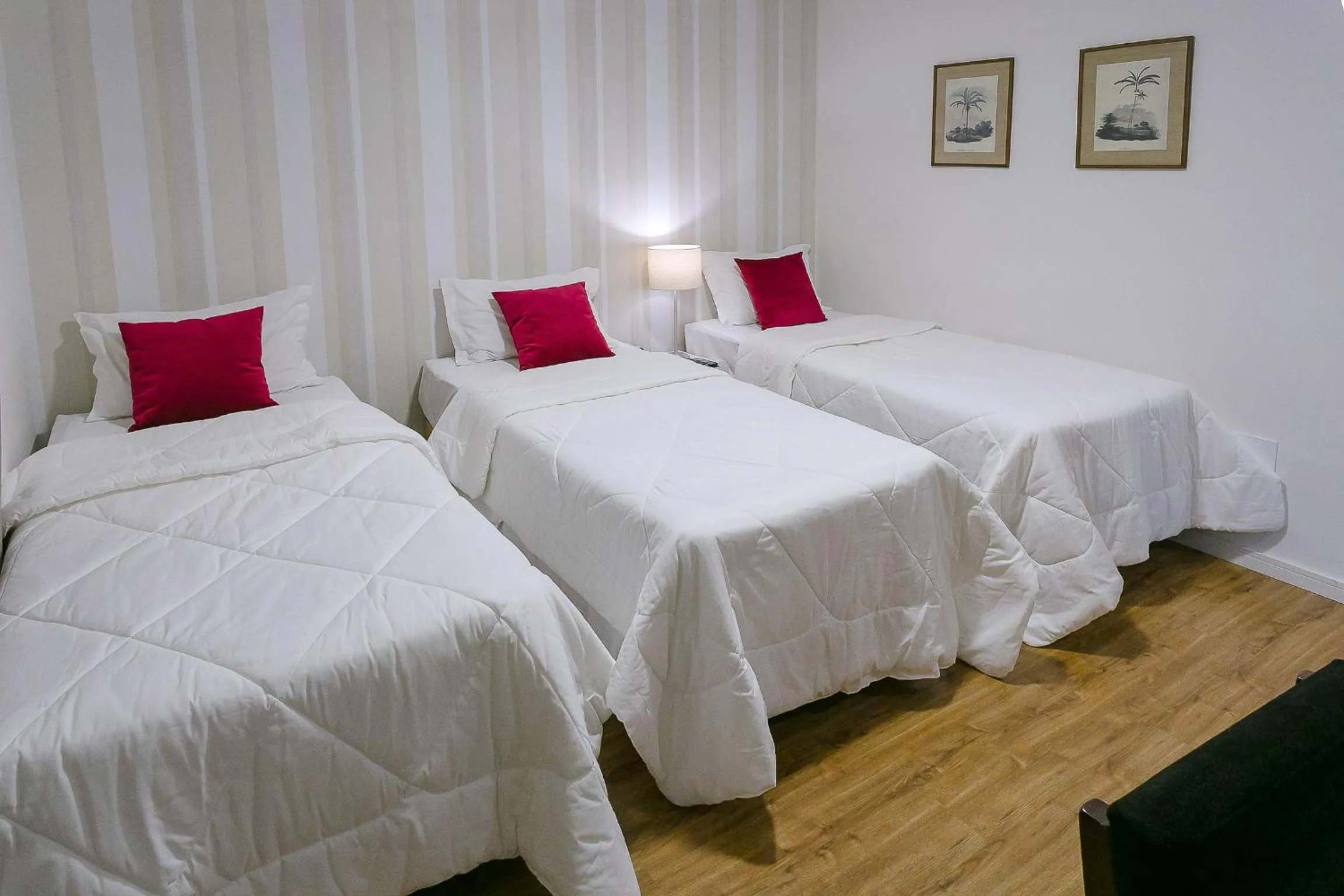Bed in Bauru Office Hotel