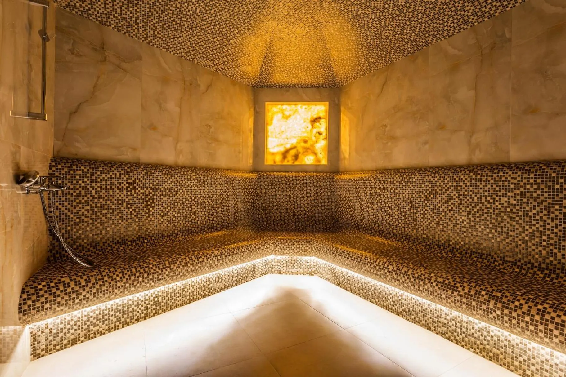 Steam room in Hotel Orlovetz