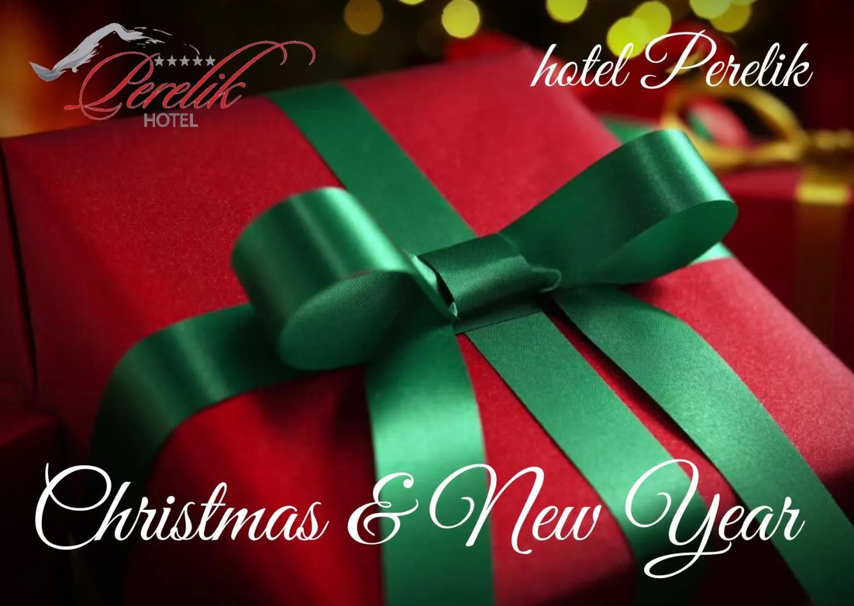 Text overlay in Perelik Hotel