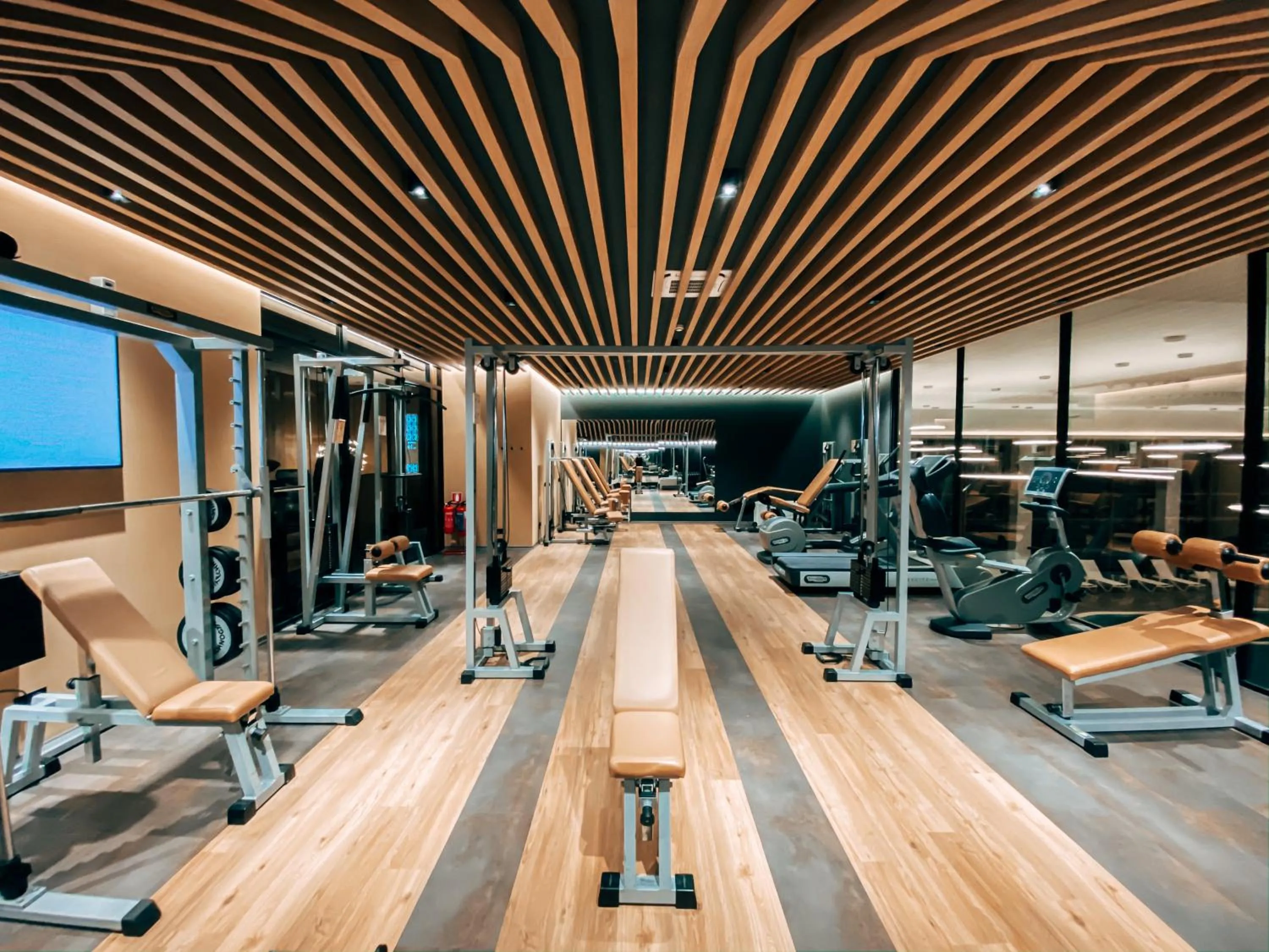 Fitness centre/facilities in Perelik Hotel