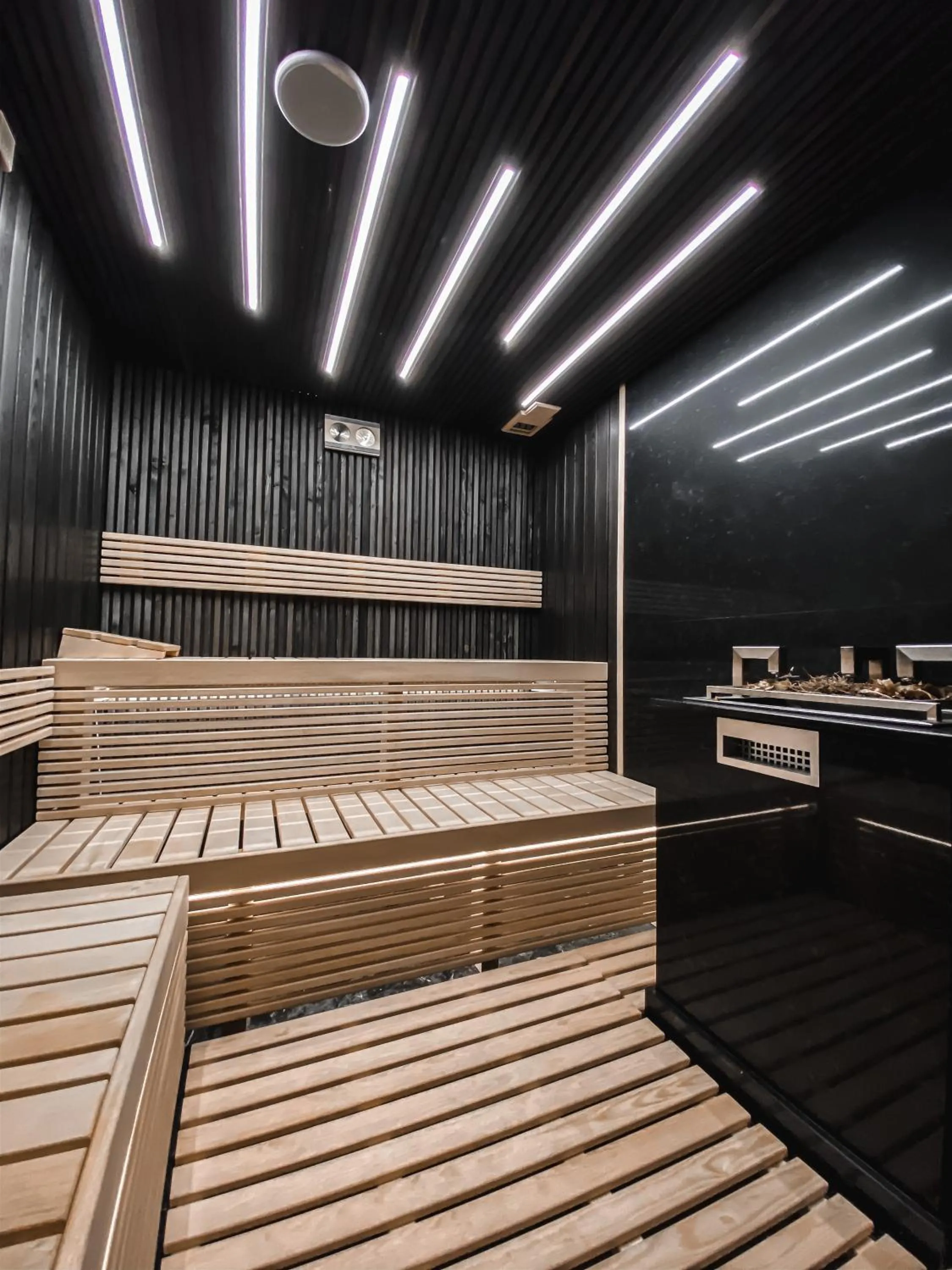 Sauna in Perelik Hotel