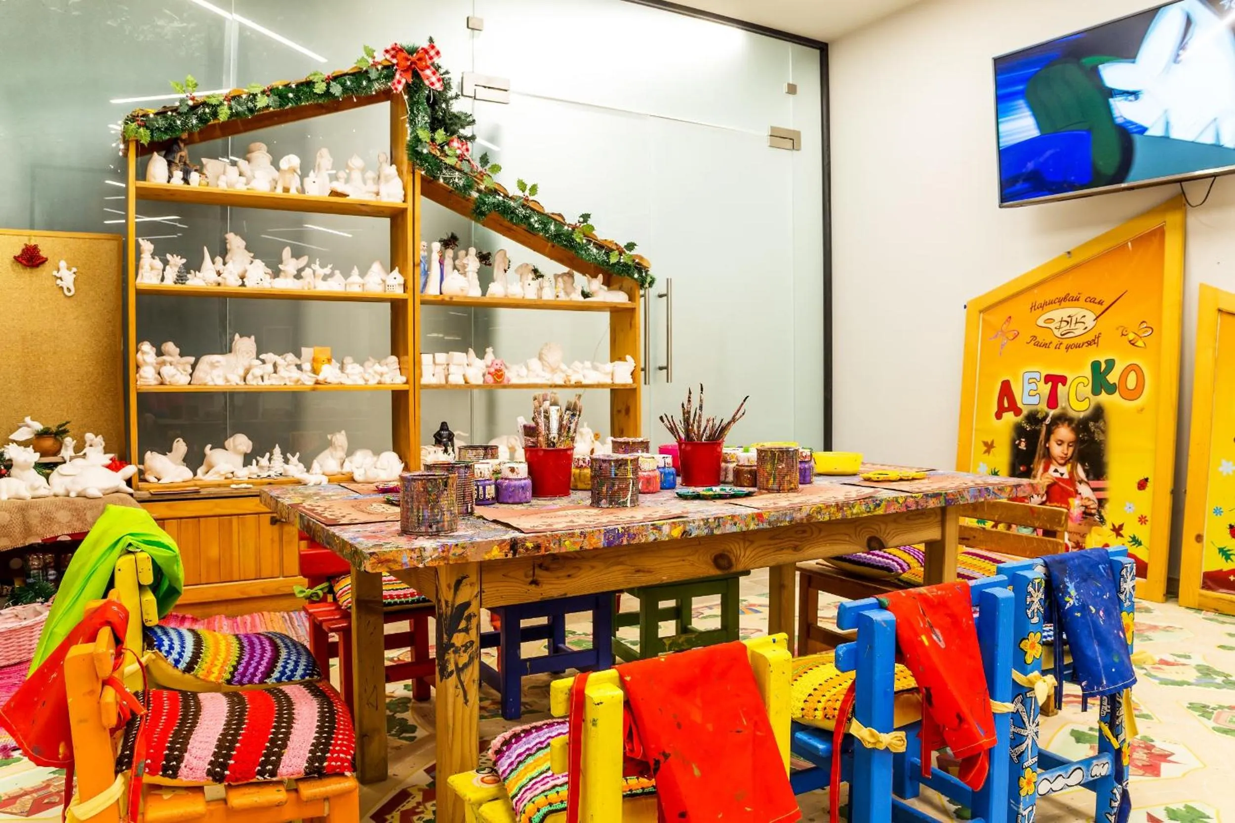 Children play ground in Perelik Hotel