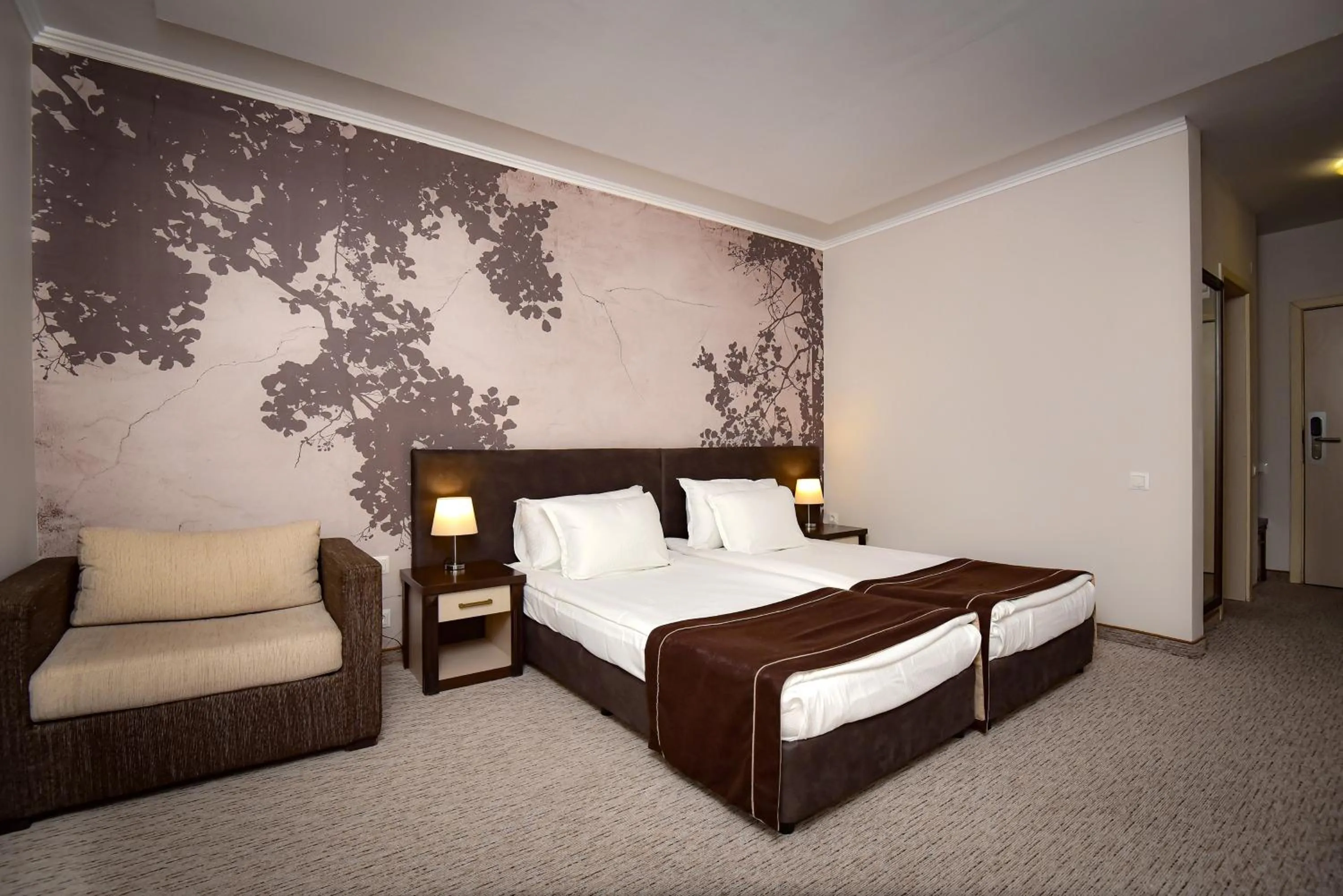 Bed in Rhodopi Home Hotel Chepelare- Half Board & Wellness