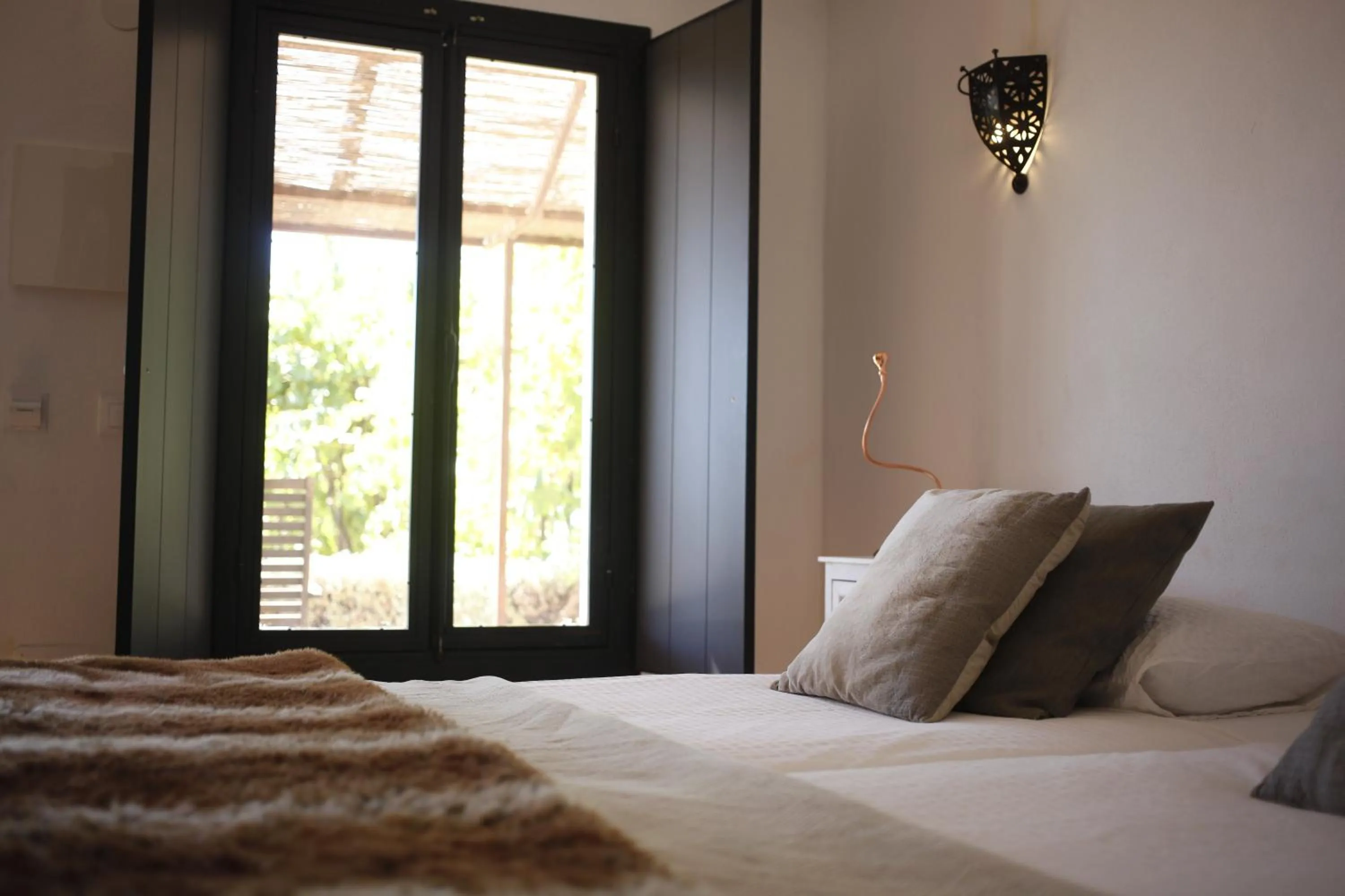 Bed in La Posada del Torcal