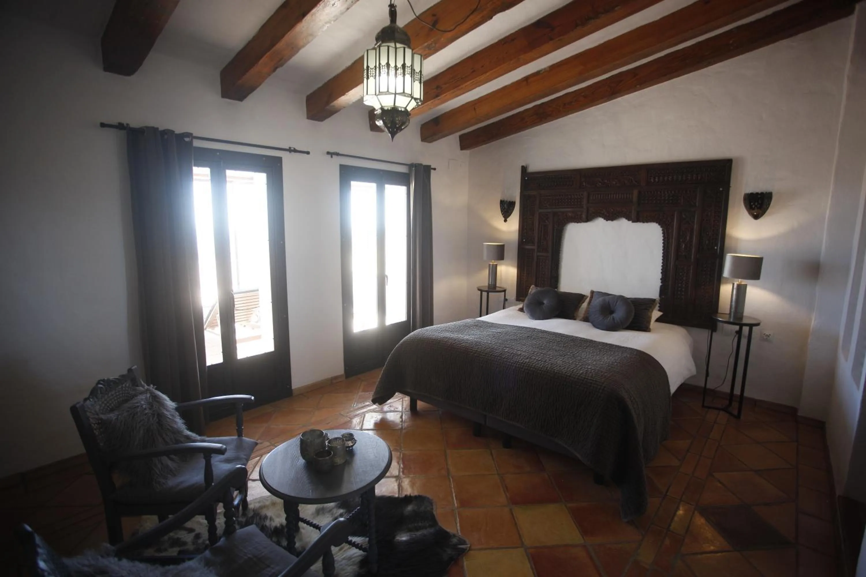 Bed in La Posada del Torcal