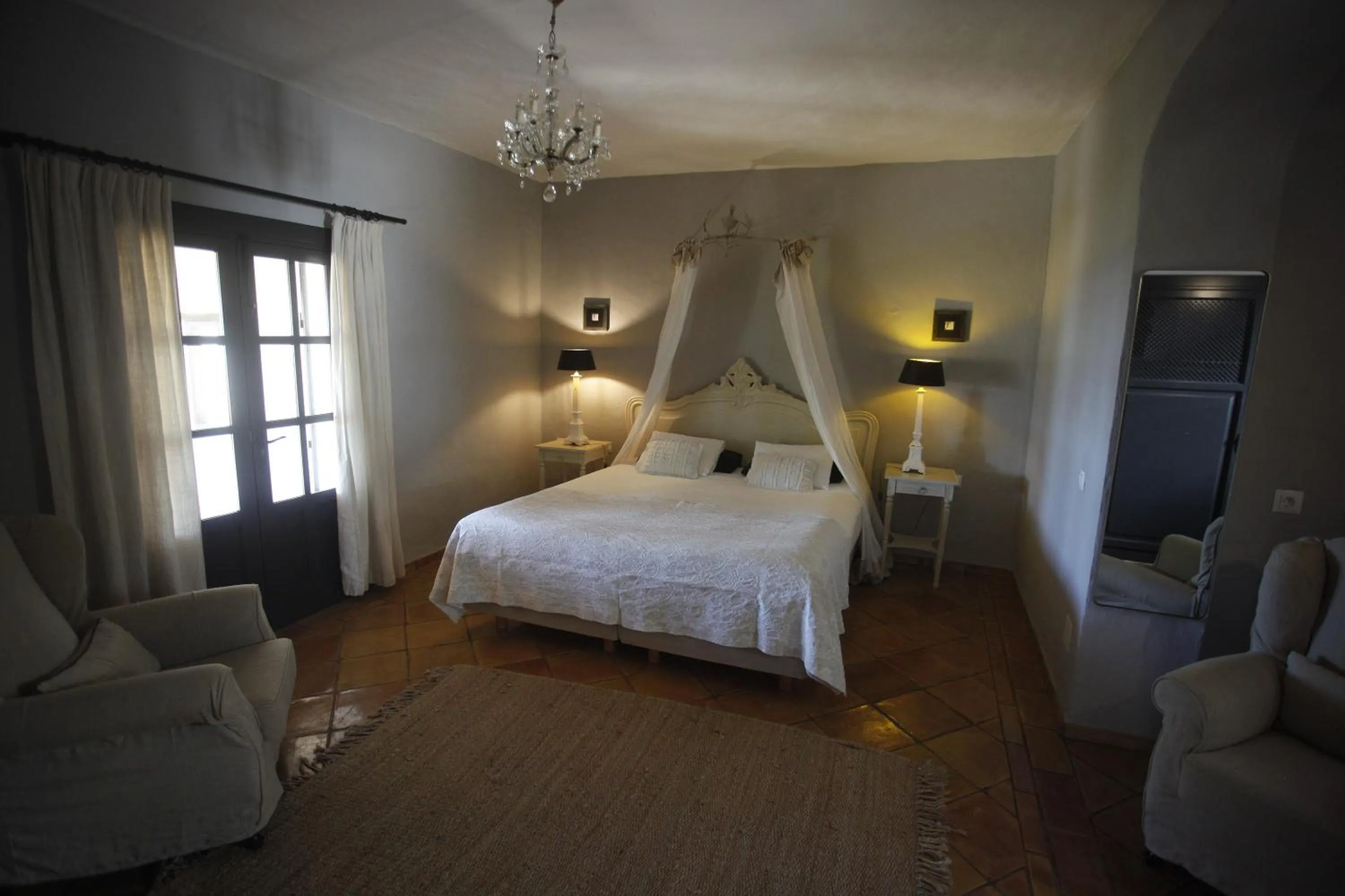 Bed in La Posada del Torcal