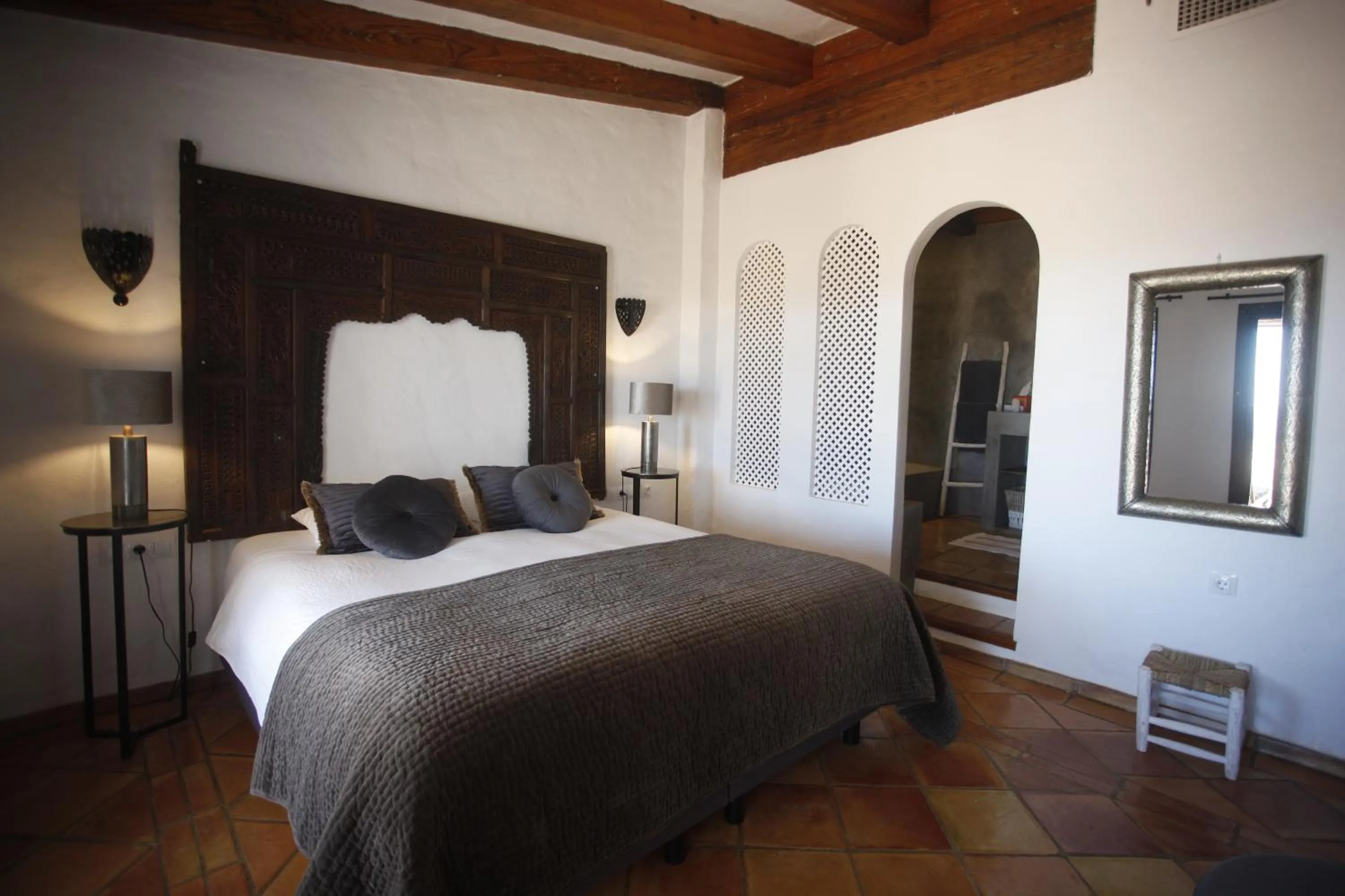 Bed in La Posada del Torcal