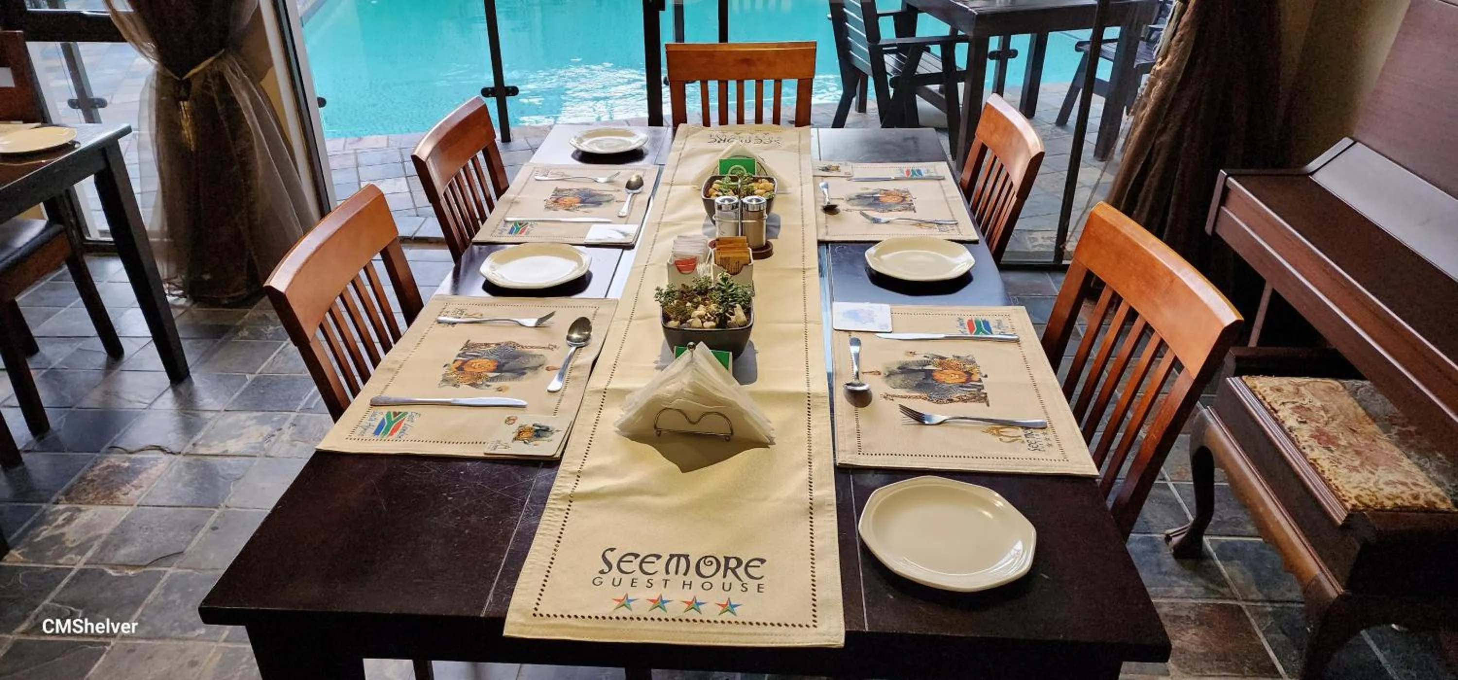 Dining area in See More Guest House