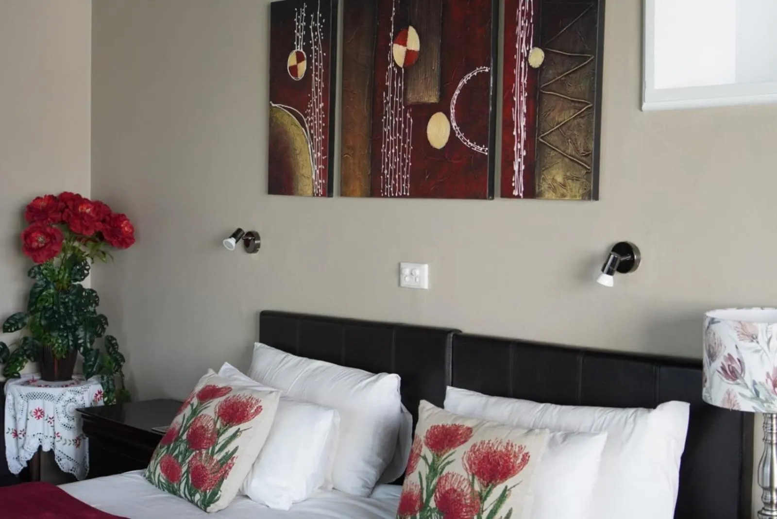 Bed in See More Guest House