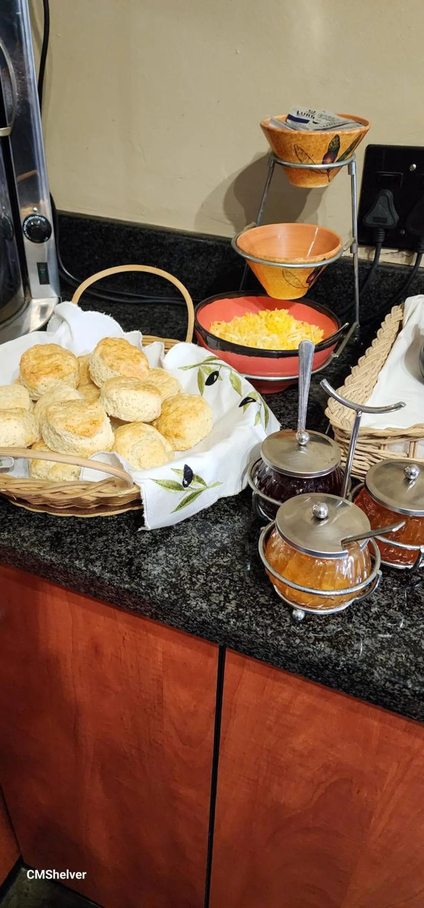 Buffet breakfast in See More Guest House