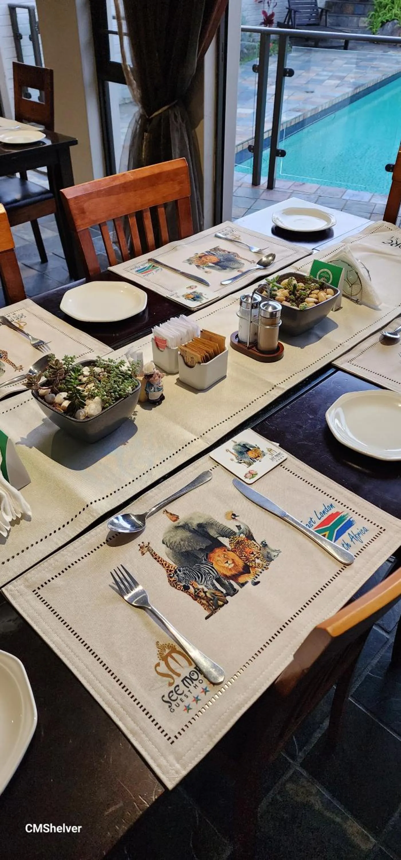 Buffet breakfast in See More Guest House