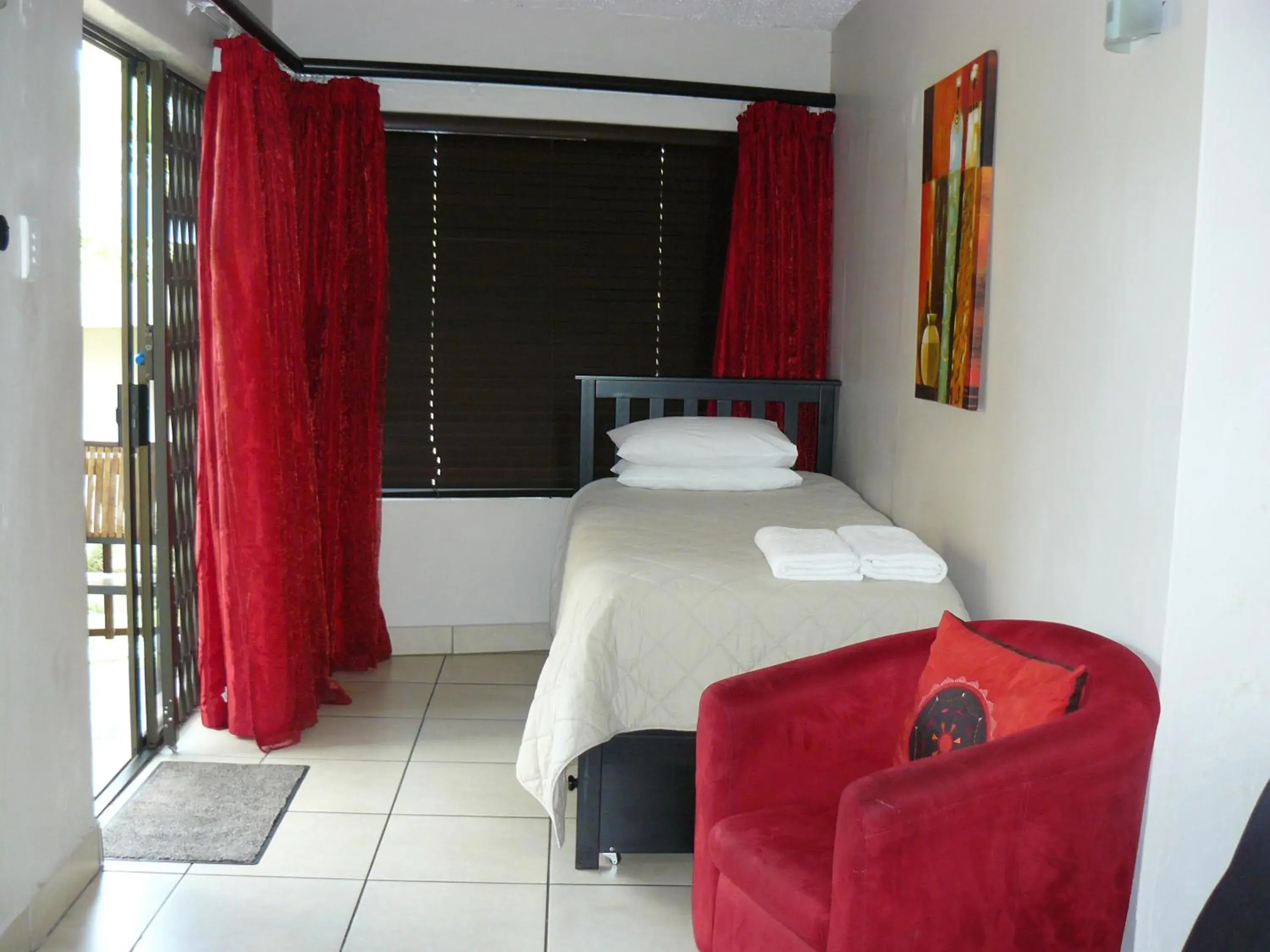 Decorative detail, Bed in See More Guest House Decorative detail, Bed in See More Guest House