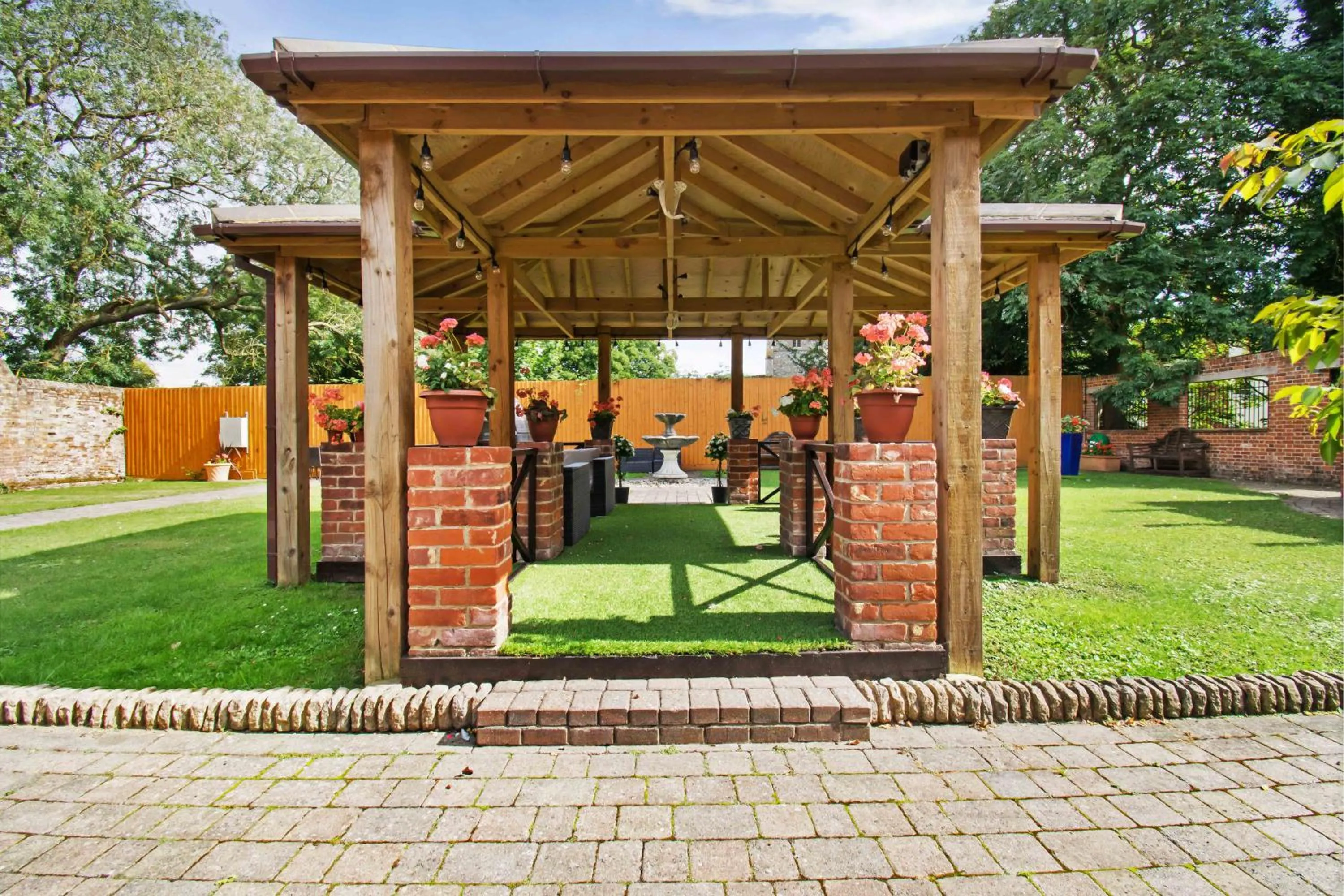 Garden view in Sturmer Hall Hotel and Conference Centre