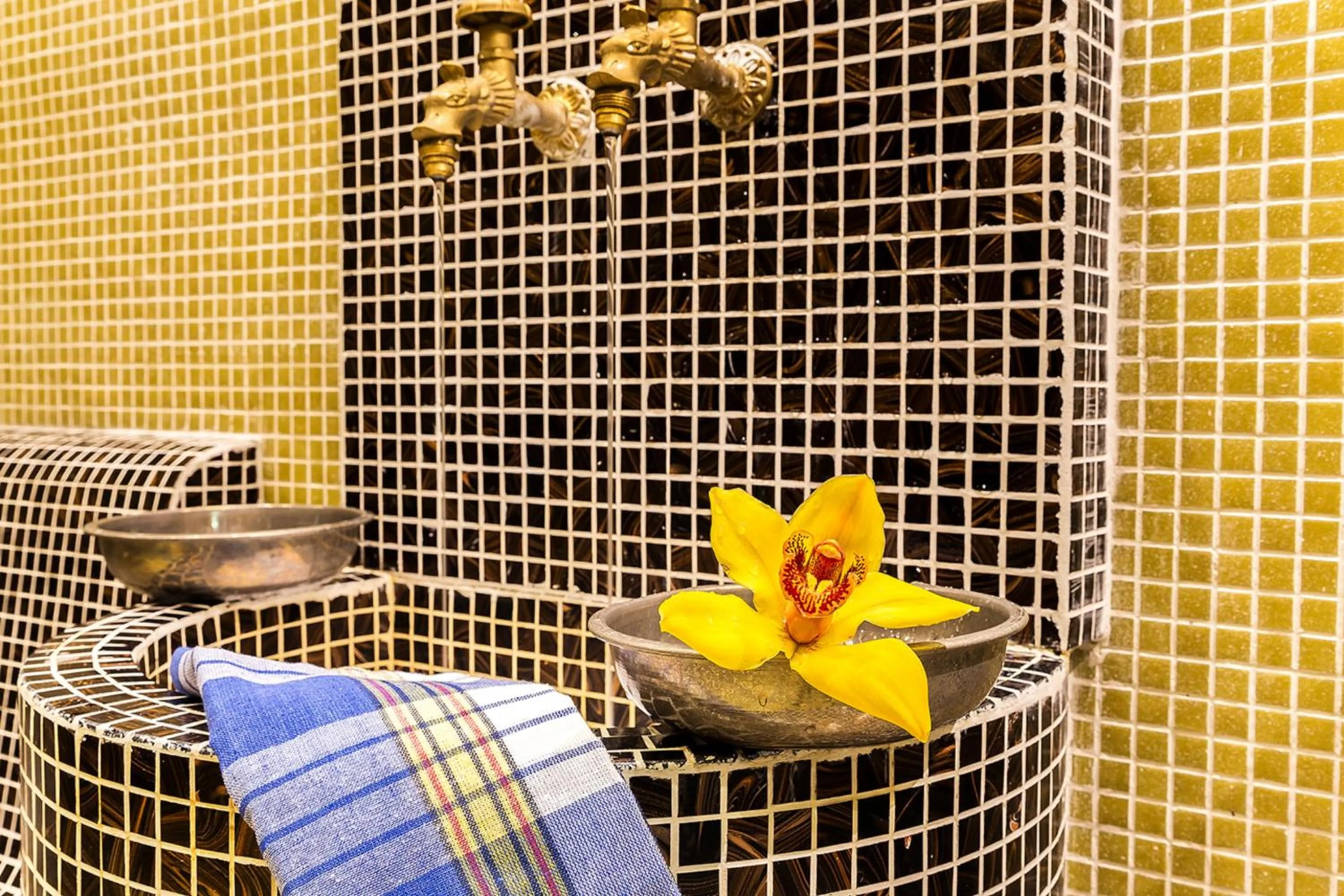 Steam room in Rila Hotel Borovets