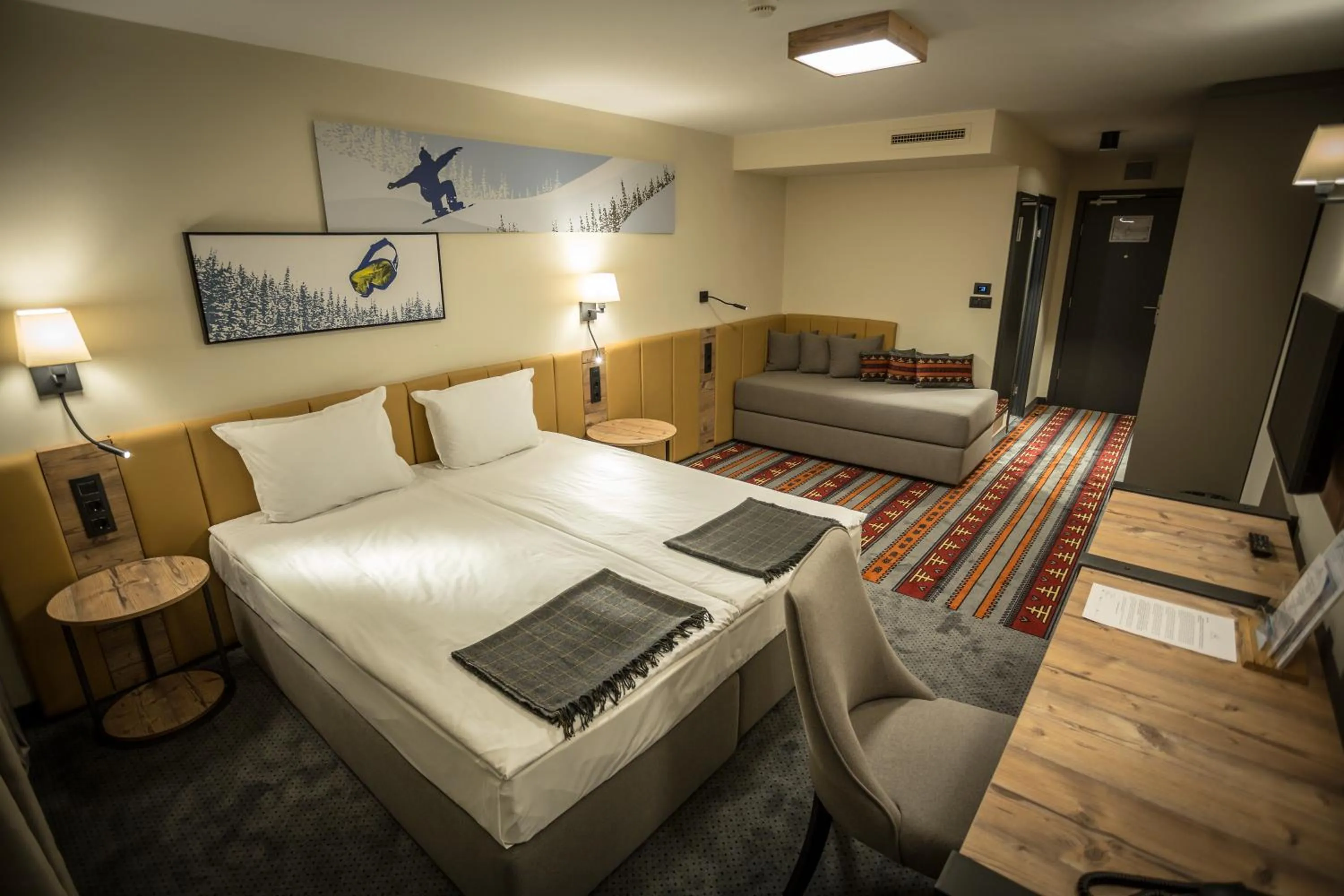 Photo of the whole room, Bed in Rila Hotel Borovets