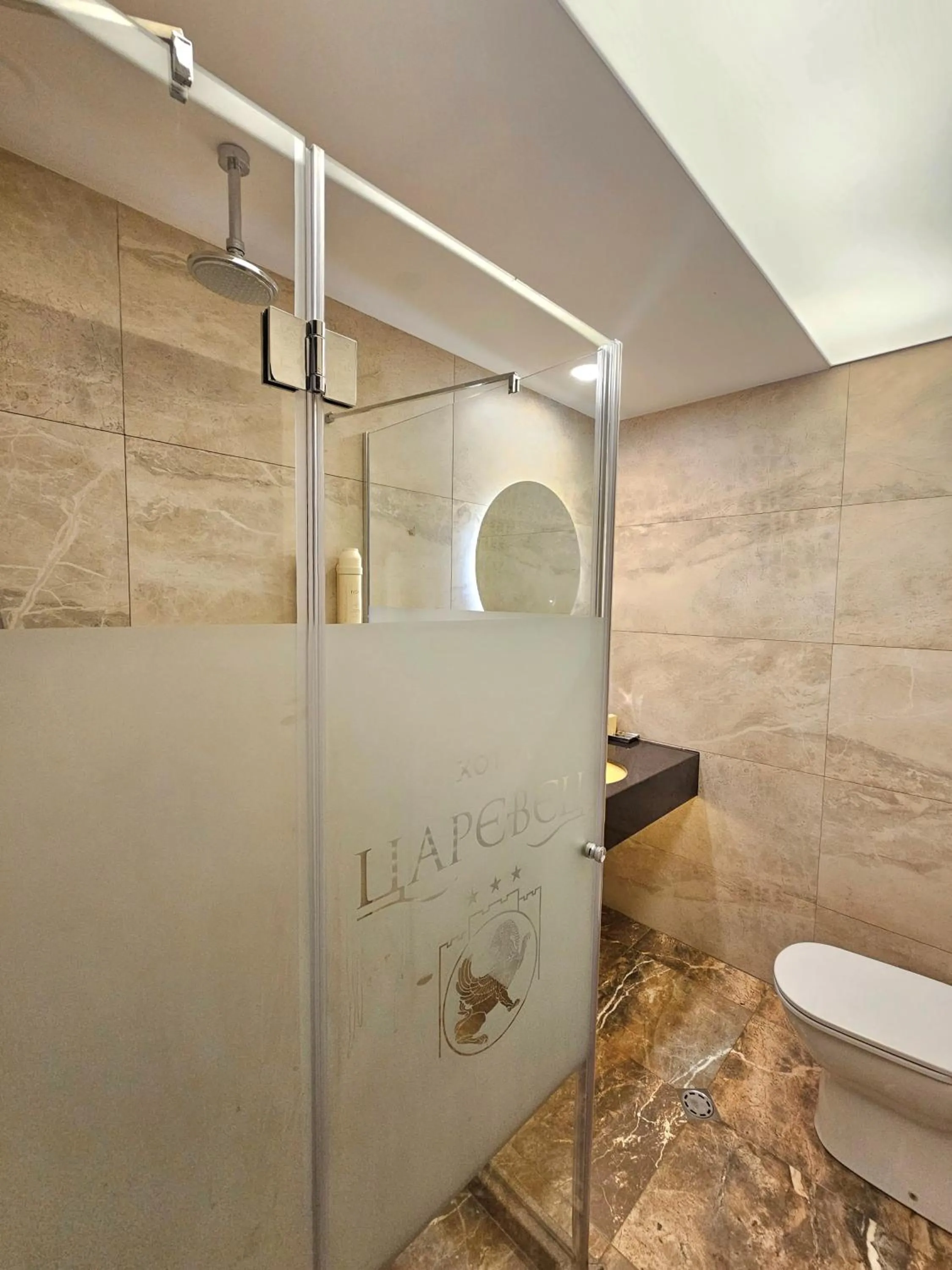 Shower in Tsarevets Boutique Hotel & SPA