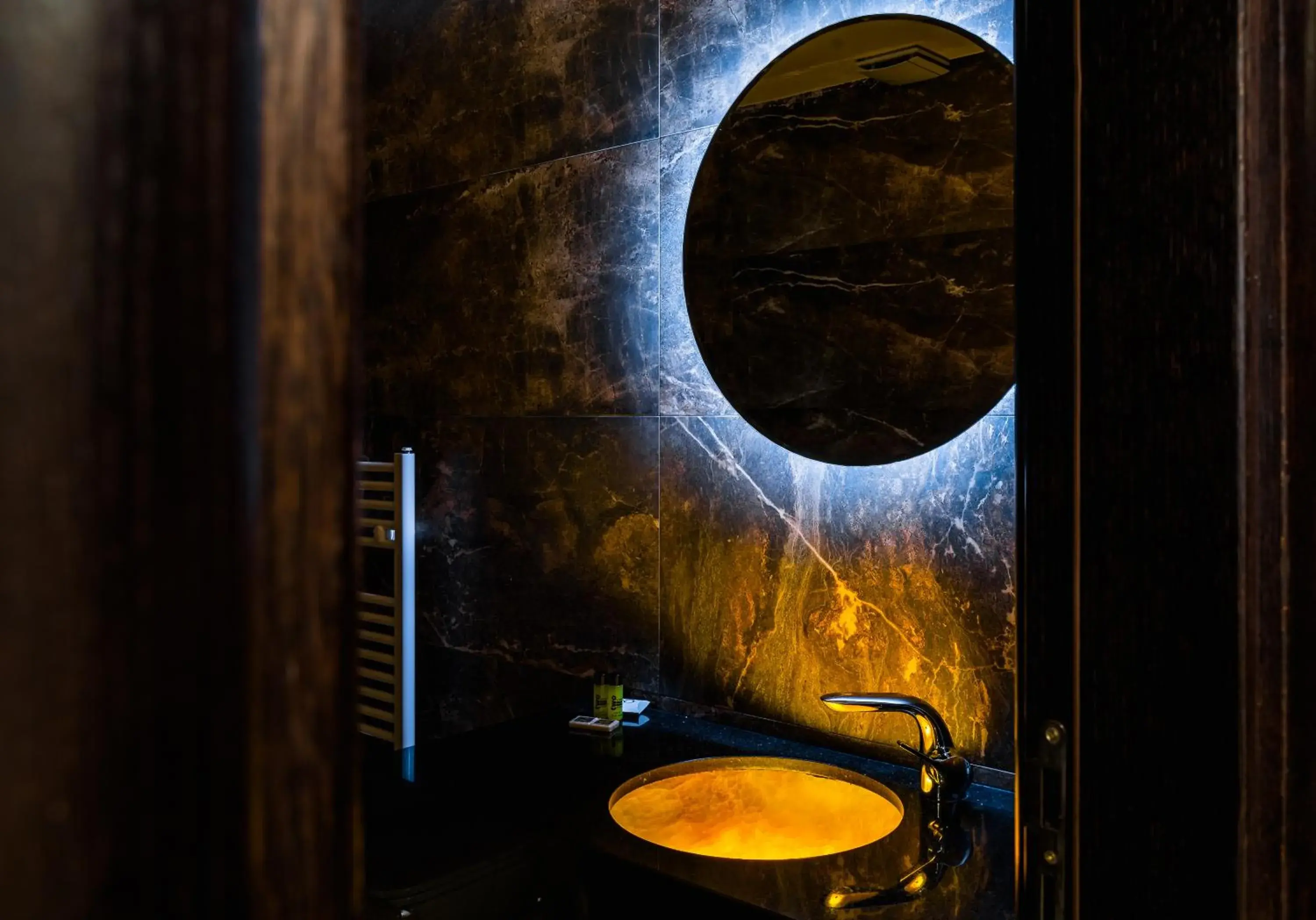 Bathroom in Tsarevets Boutique Hotel & SPA Bathroom in Tsarevets Boutique Hotel & SPA