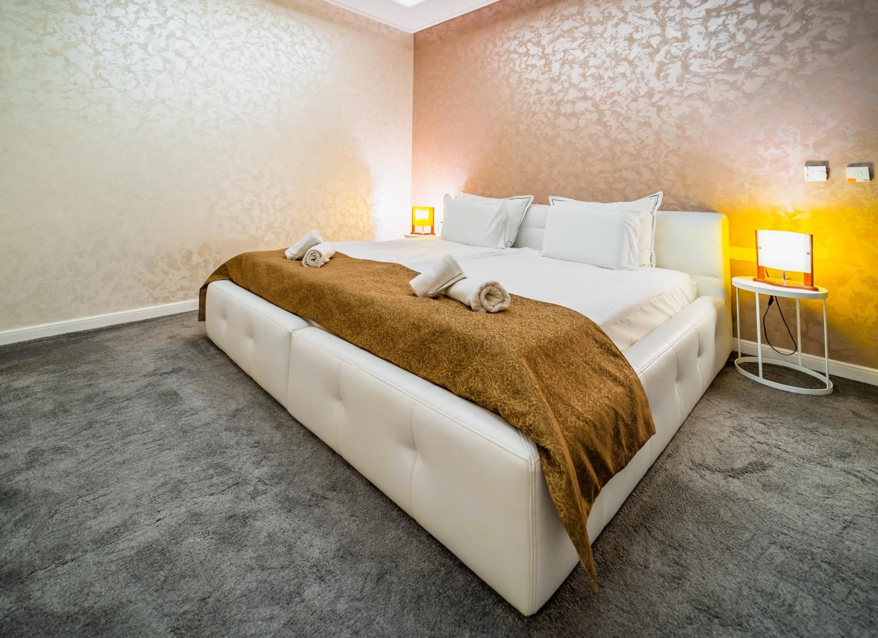 Bed in Tsarevets Boutique Hotel & SPA