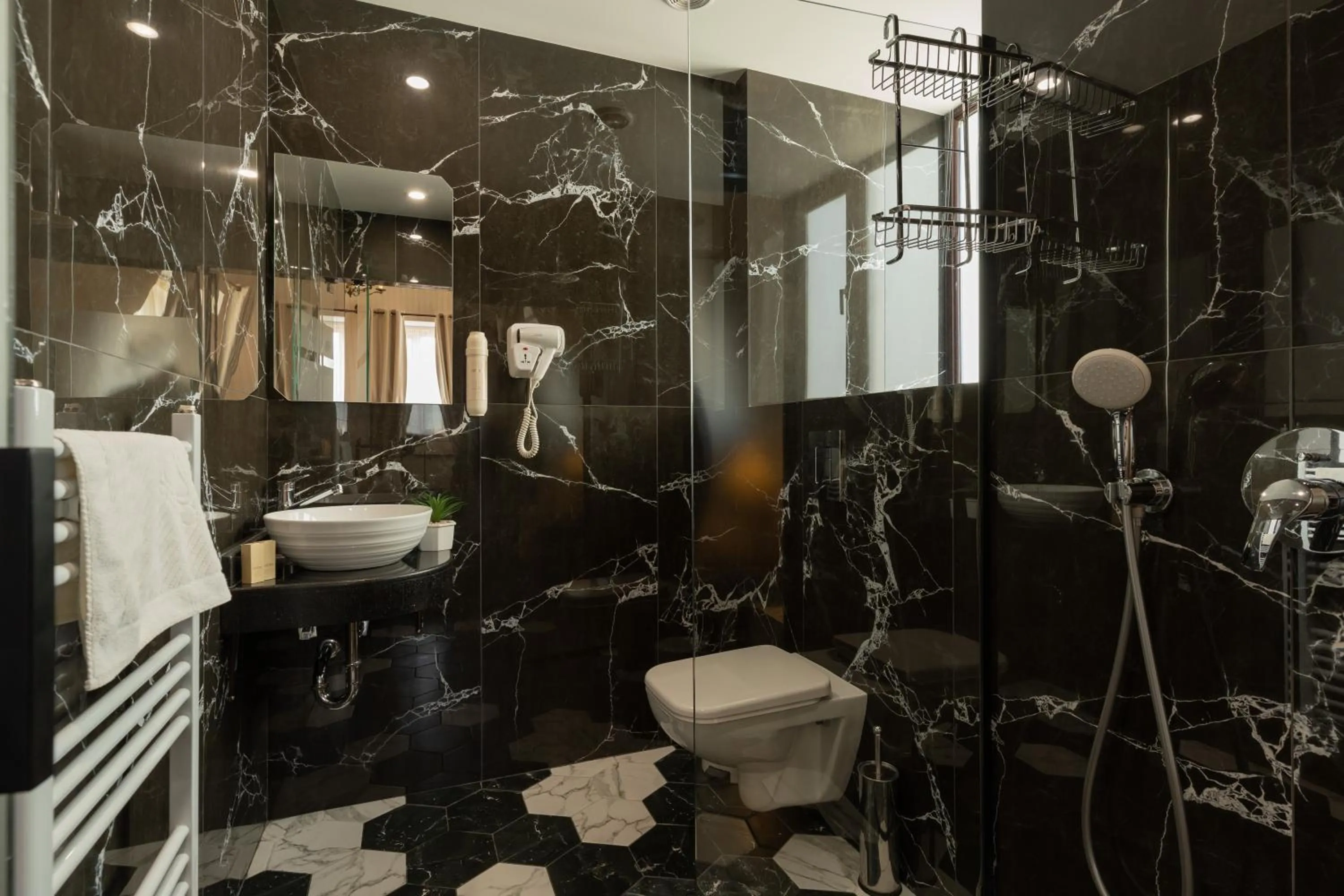 Shower in Tsarevets Boutique Hotel & SPA