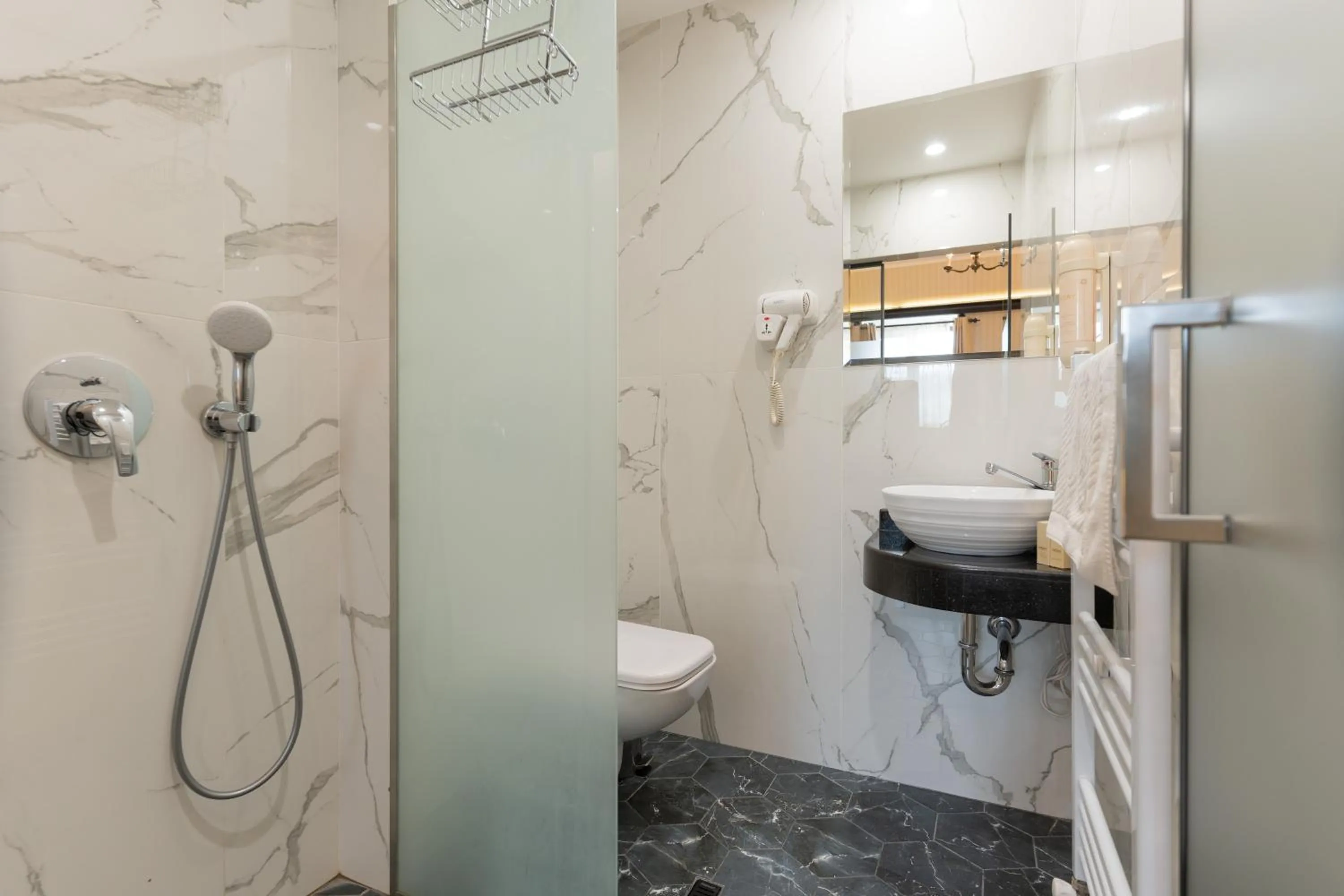Shower in Tsarevets Boutique Hotel & SPA