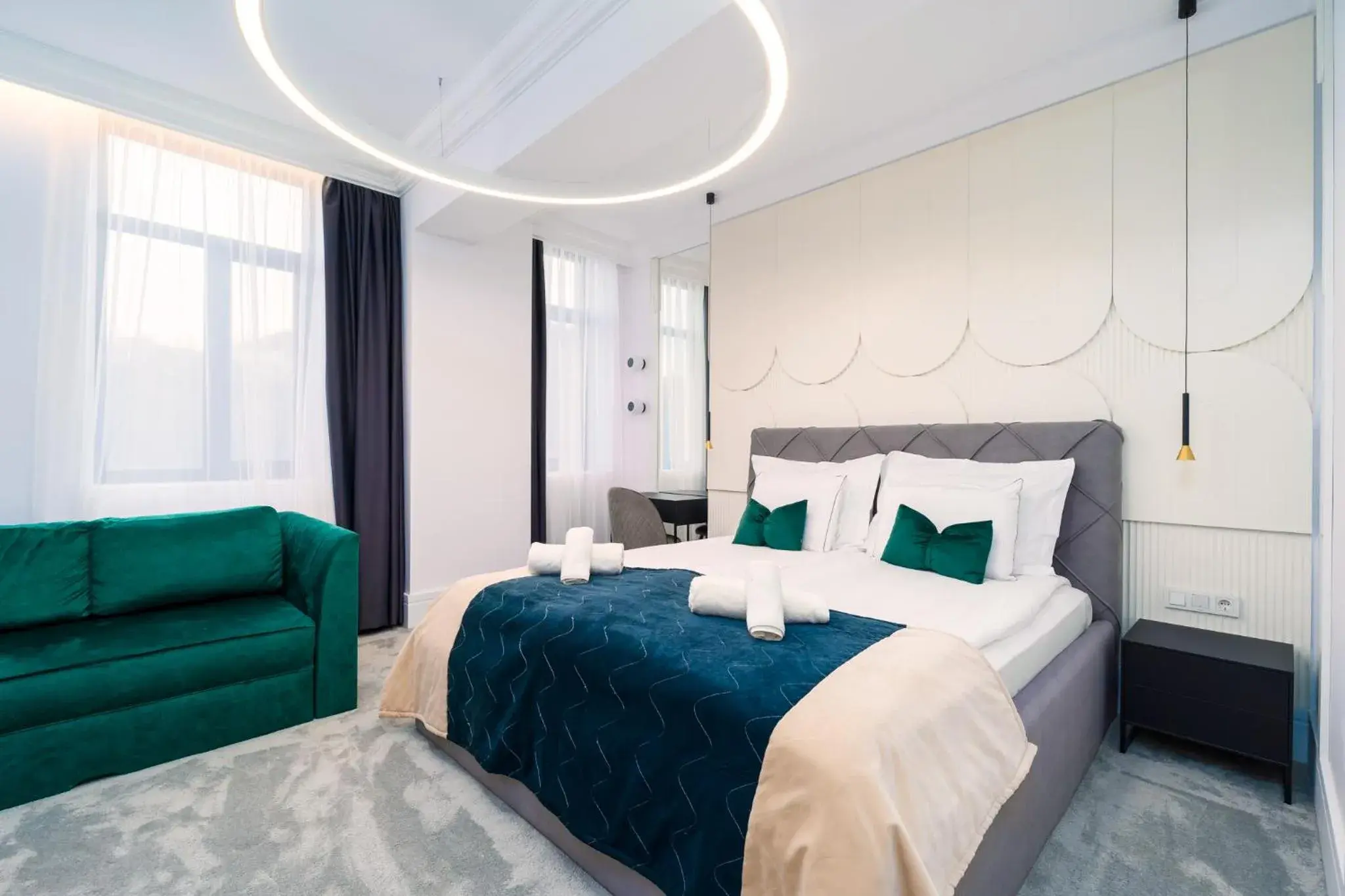 Bed in Tsarevets Boutique Hotel & SPA Bed in Tsarevets Boutique Hotel & SPA