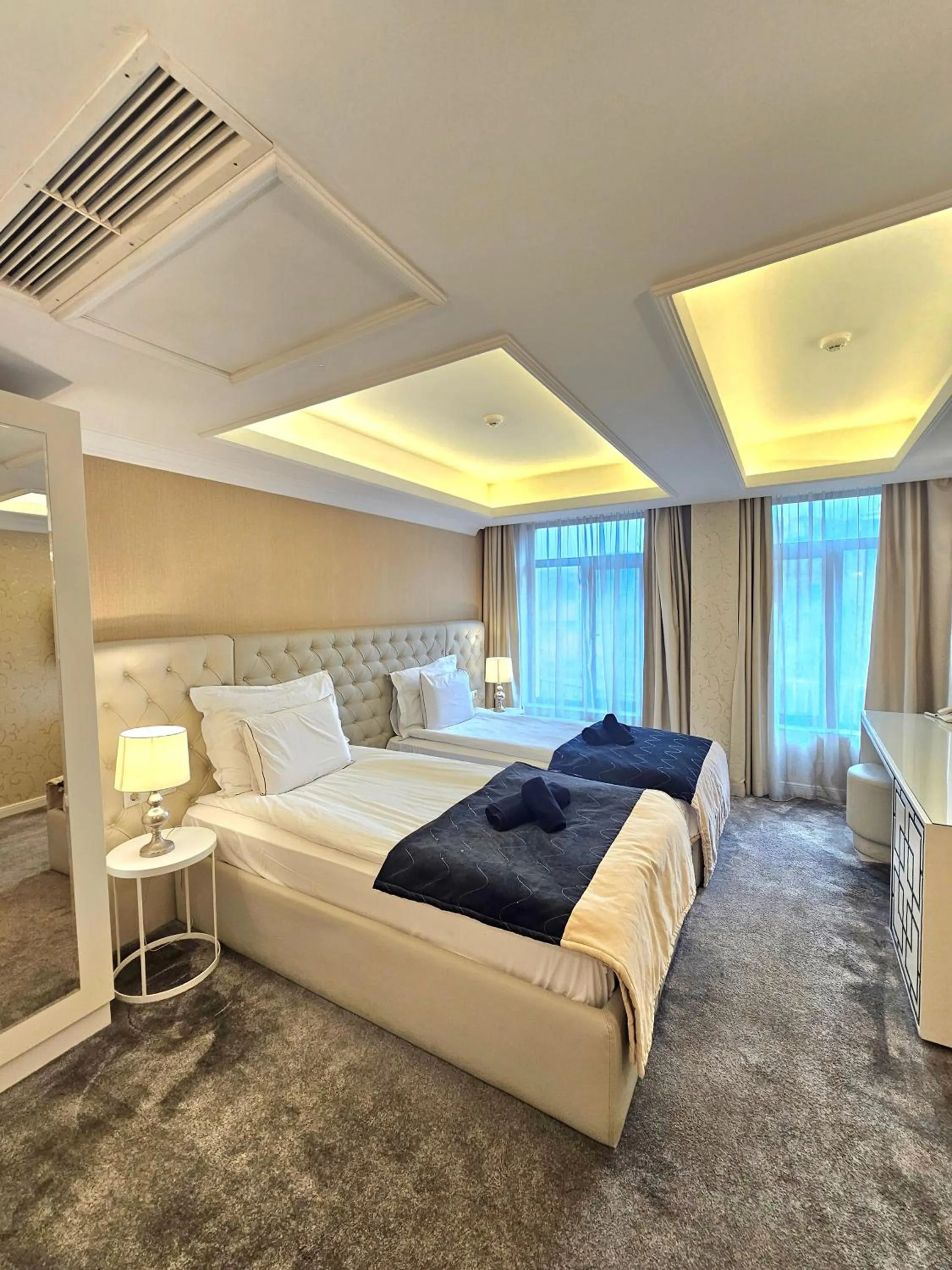 Bed in Tsarevets Boutique Hotel & SPA