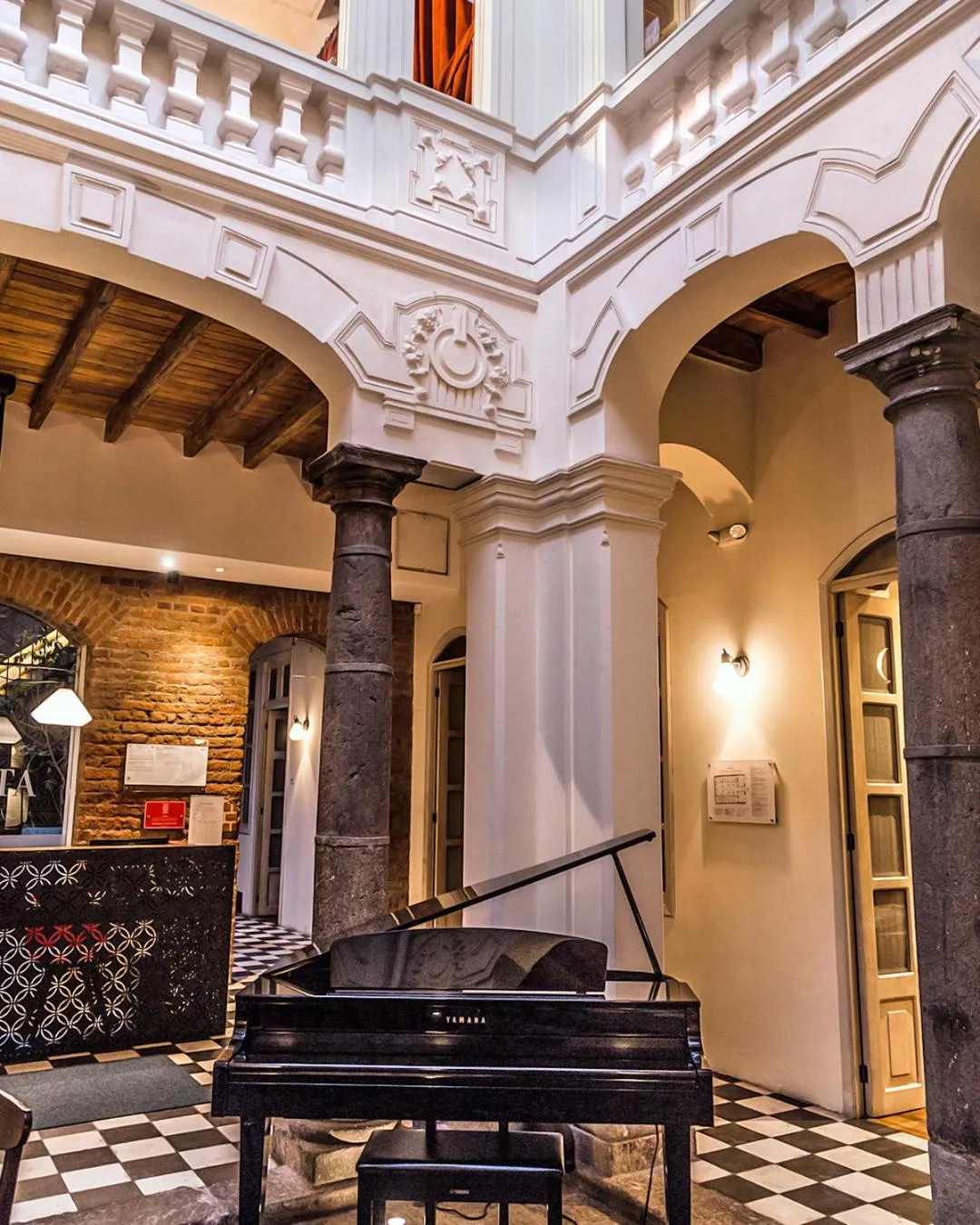 Lobby or reception in Carlota Sustainable Design Hotel