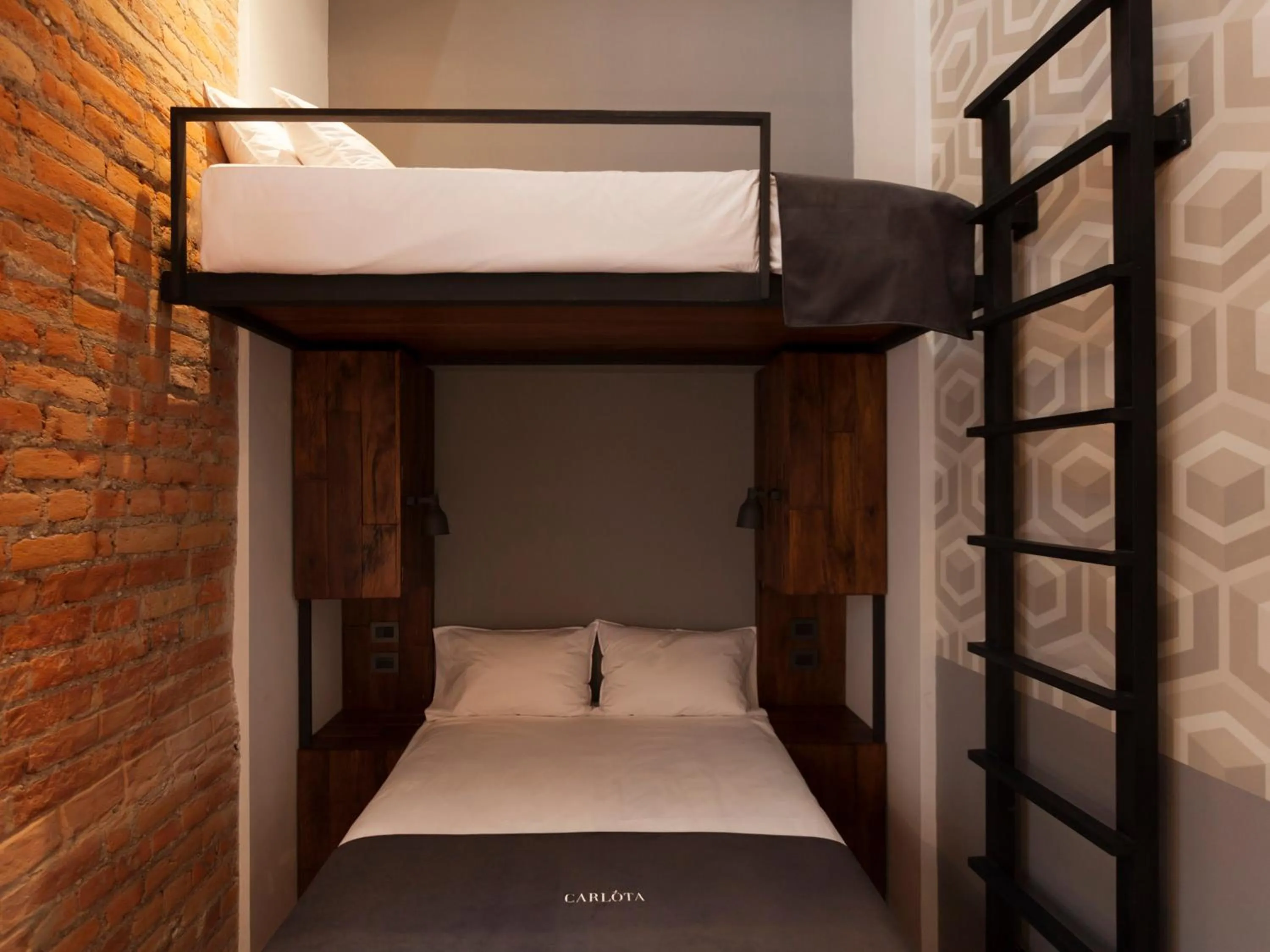 Photo of the whole room, Bed in Carlota Sustainable Design Hotel