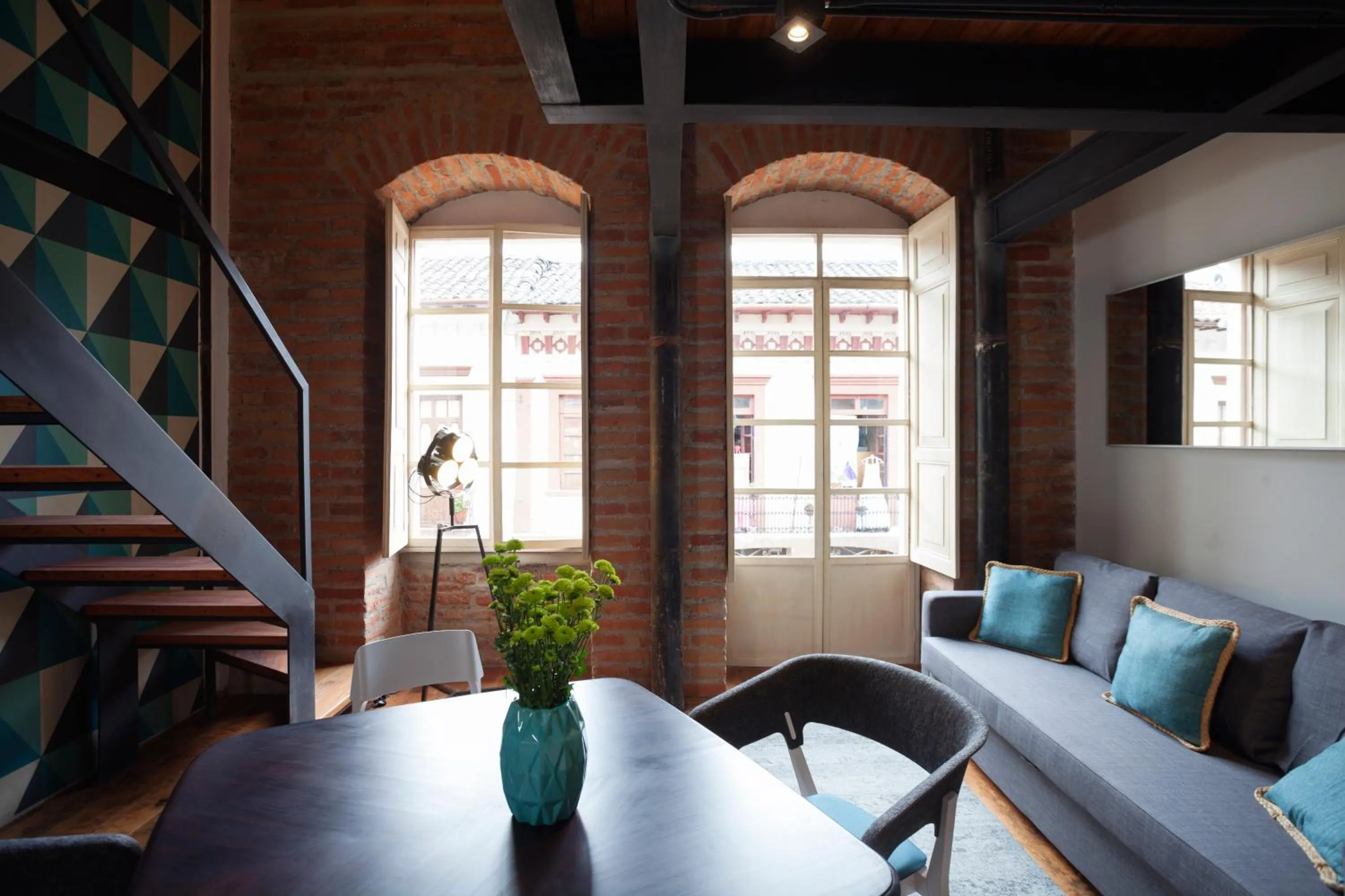 Living room in Carlota Sustainable Design Hotel