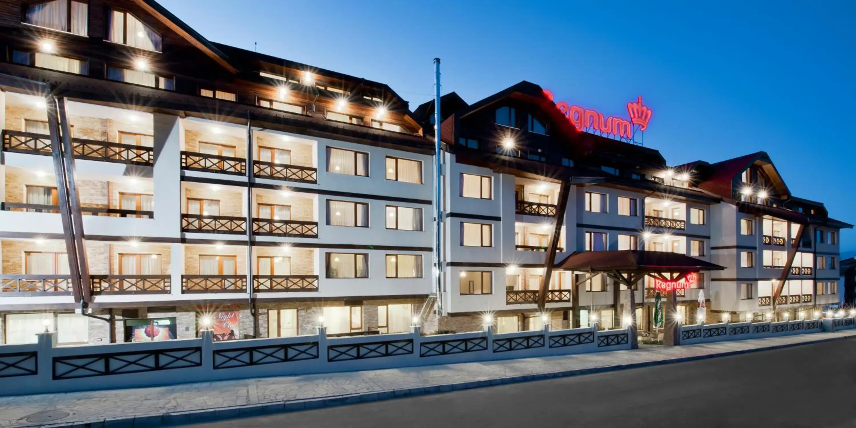 Property building in Regnum Bansko Ski Hotel & SPA Property building in Regnum Bansko Ski Hotel & SPA