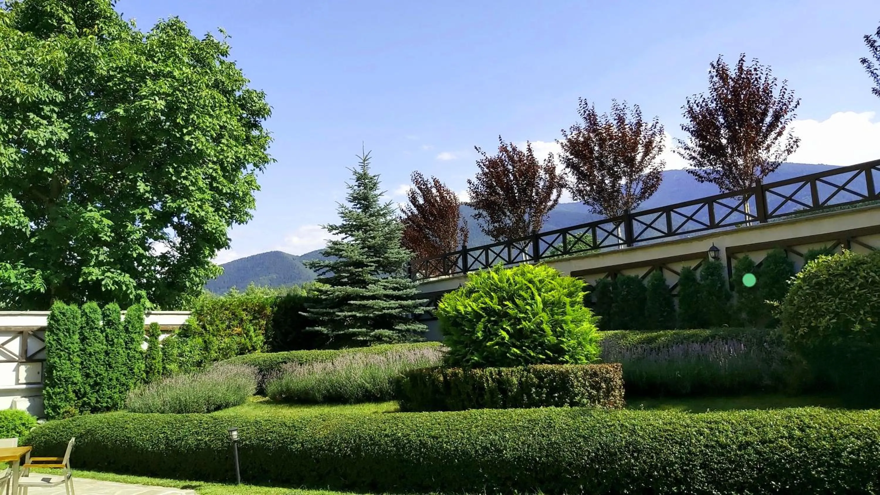 Patio in Regnum Bansko Ski Hotel & SPA