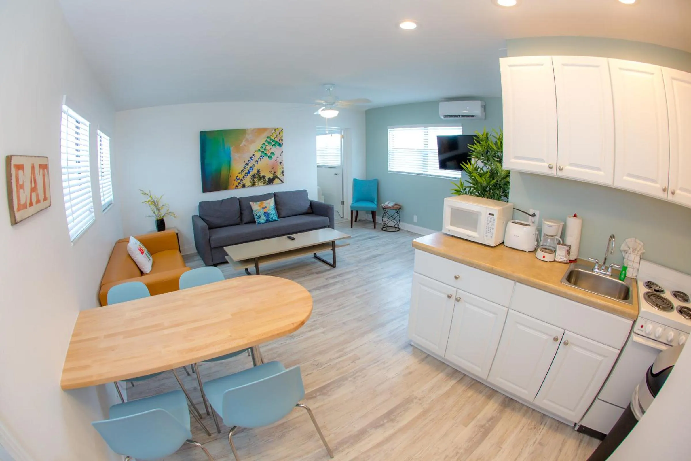 Kitchen or kitchenette in St. Pete Beach Suites