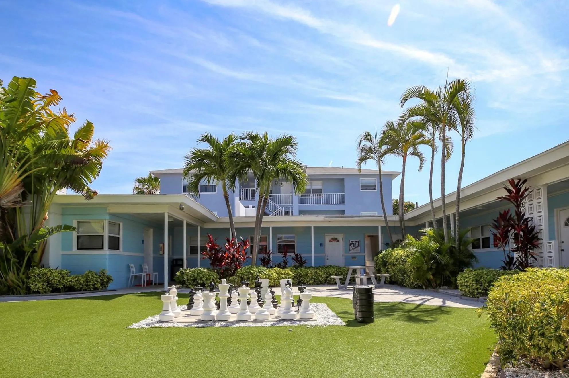 Patio in St. Pete Beach Suites
