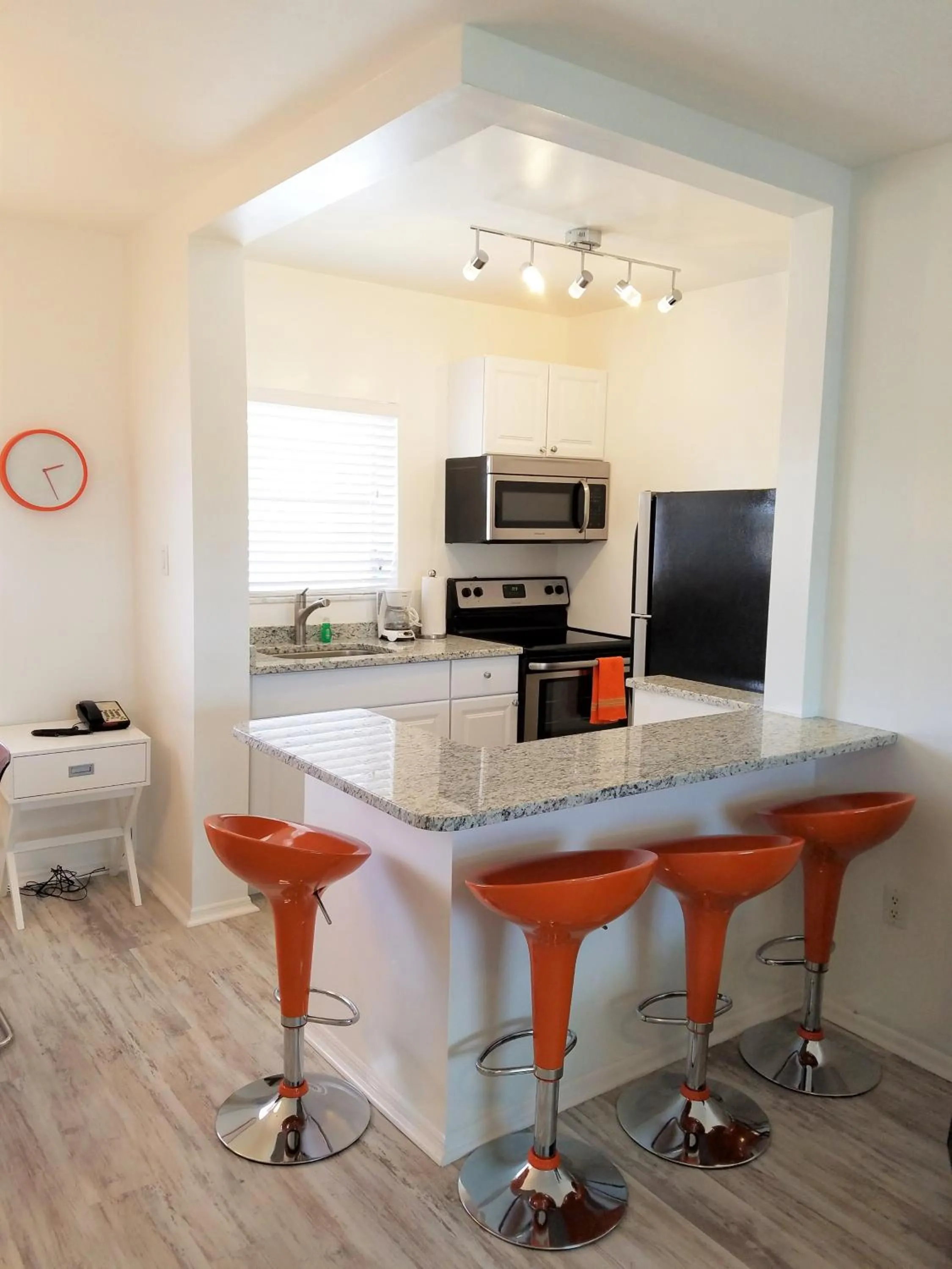 Kitchen or kitchenette in St. Pete Beach Suites