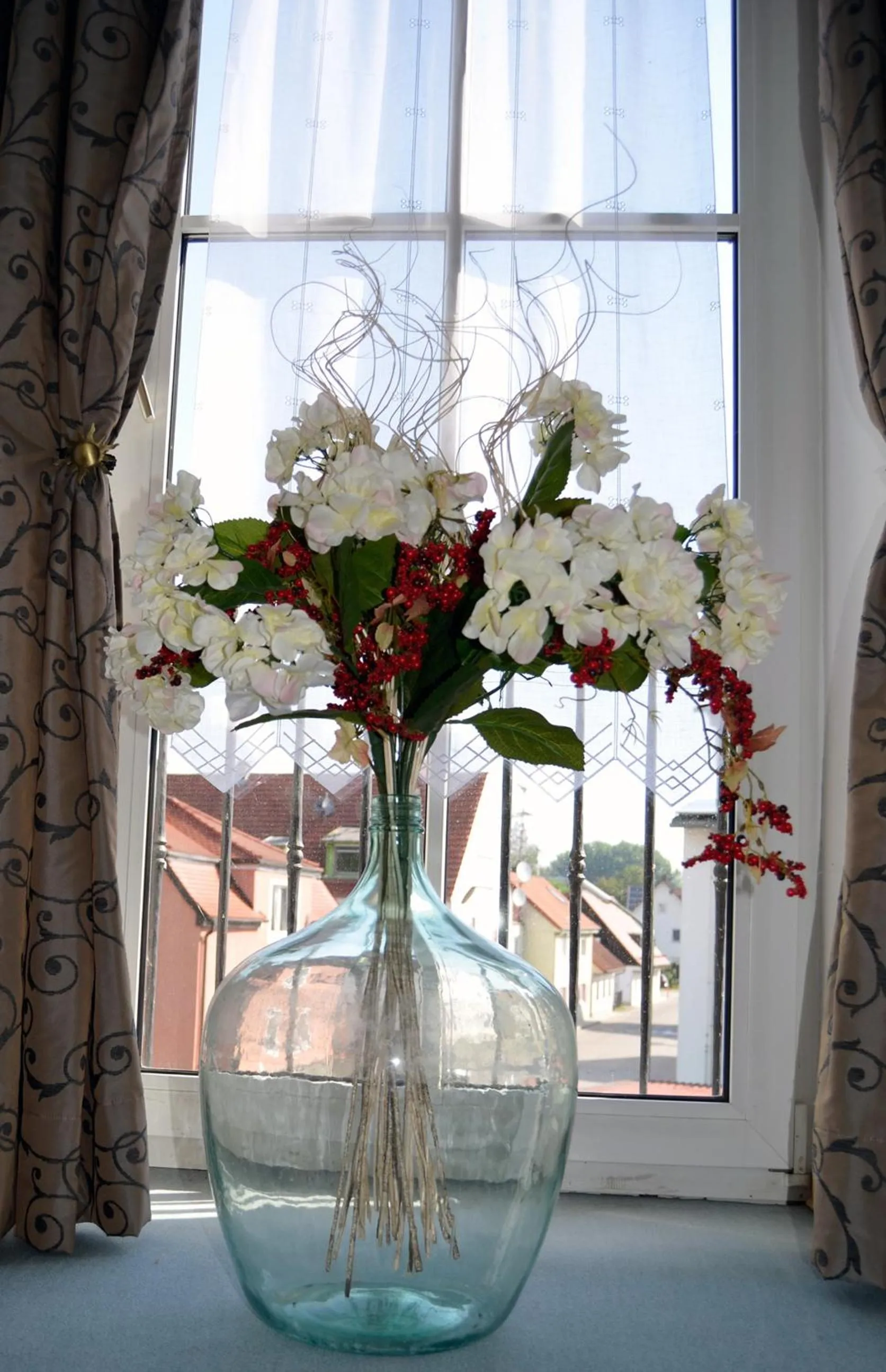 Decorative detail in Hotel Huber