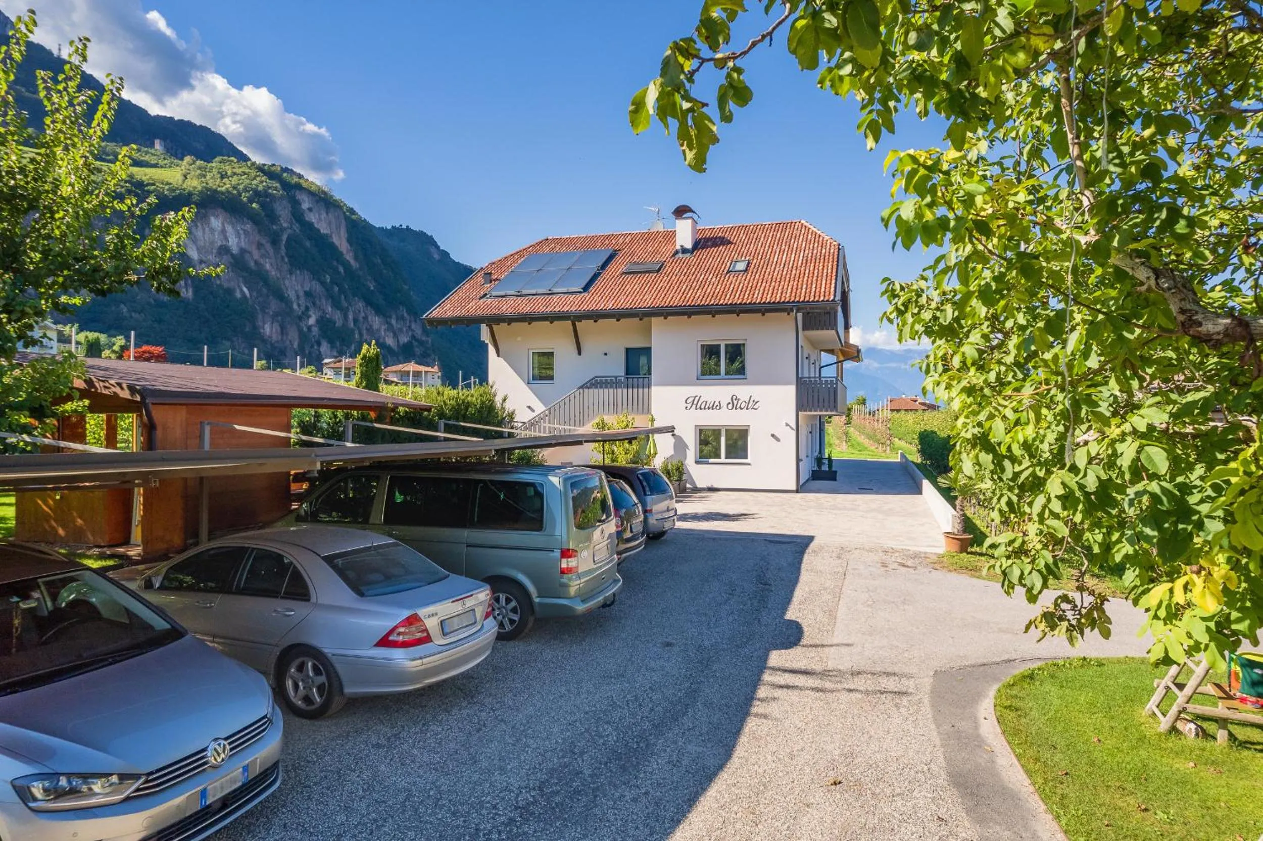 Property building in Haus Stolz