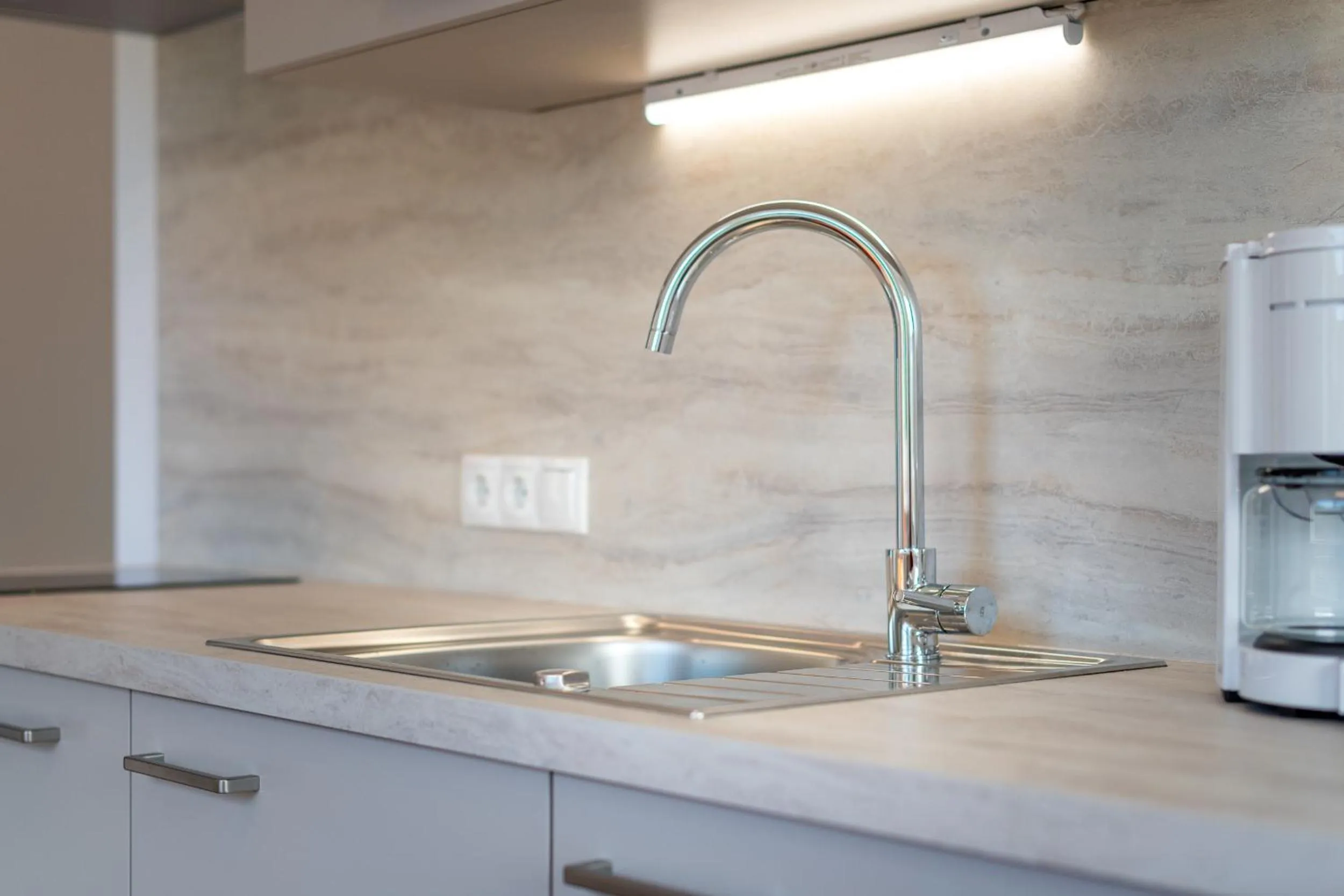 Kitchen or kitchenette in Haus Stolz