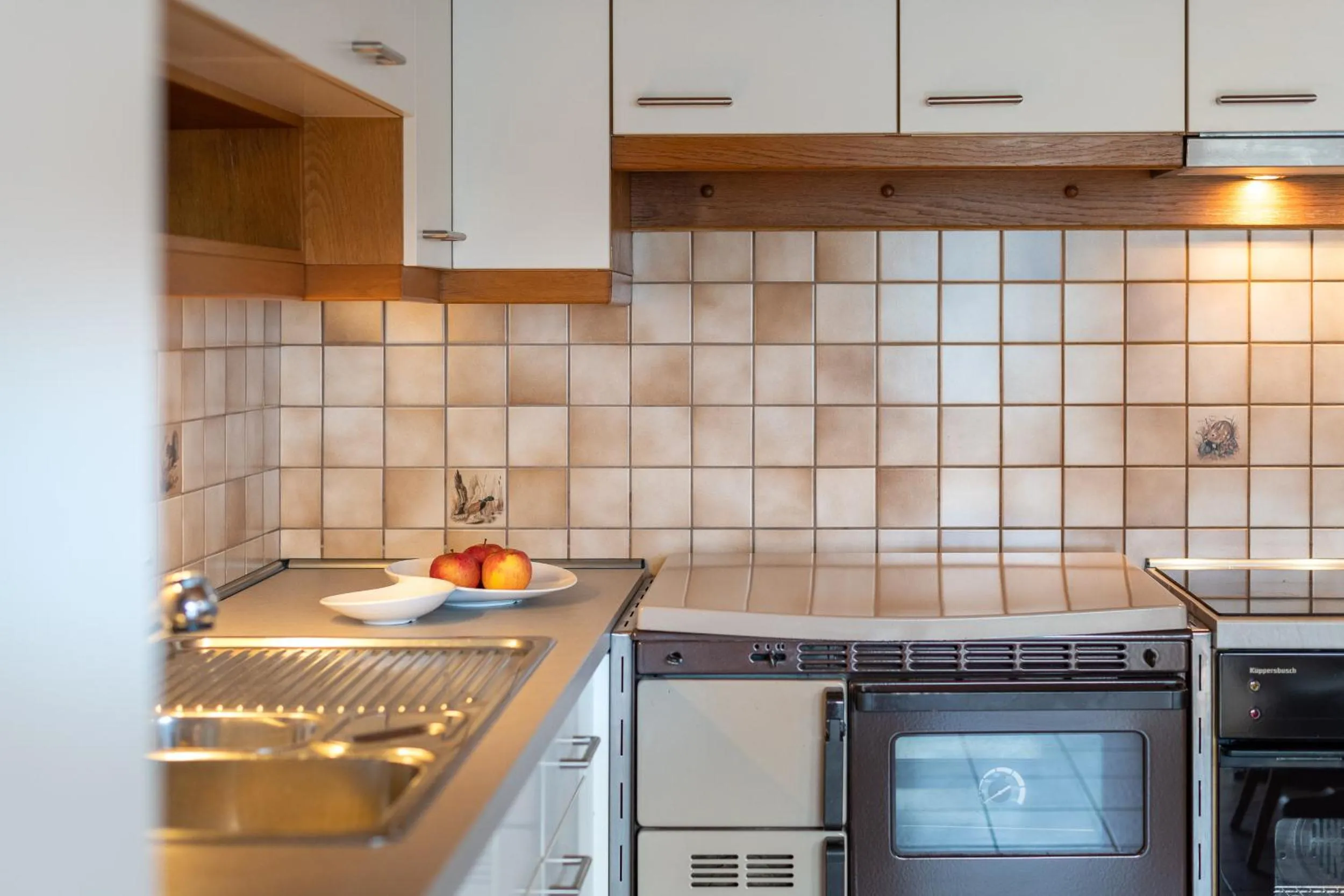Kitchen or kitchenette in Haus Stolz