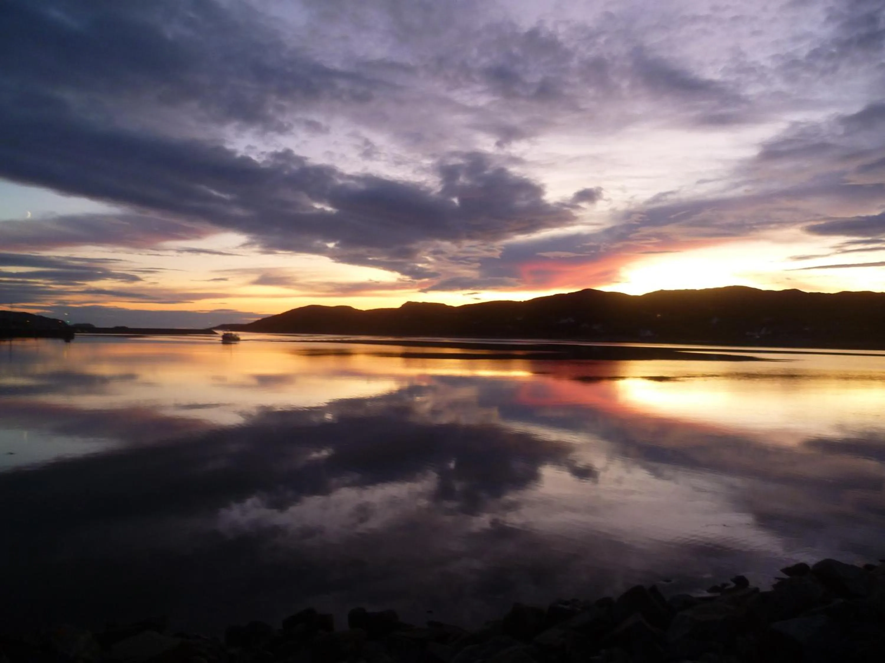 Sunset in Tigh na Sith