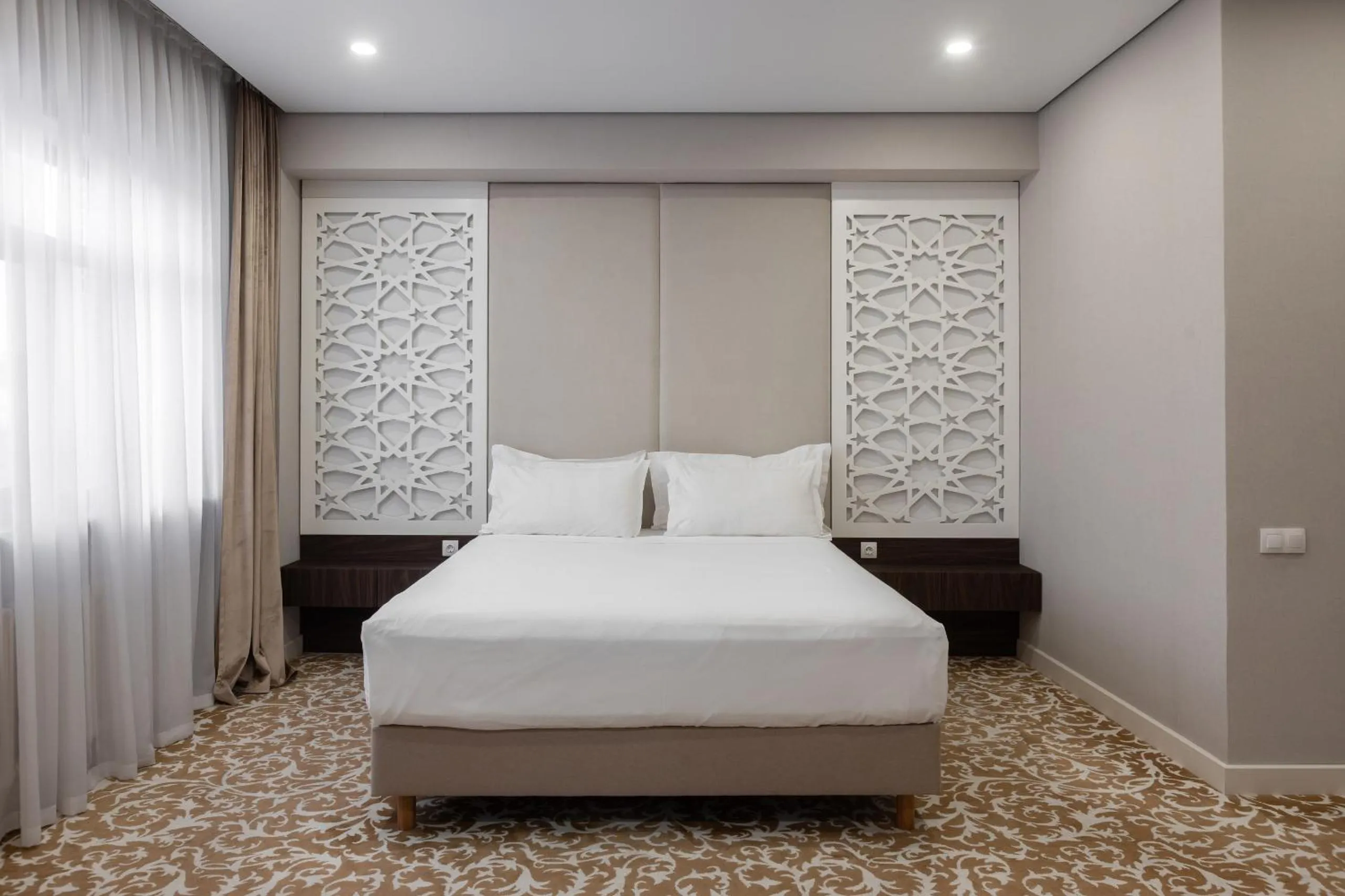 Bed in Boutique Hotel Tomiris
