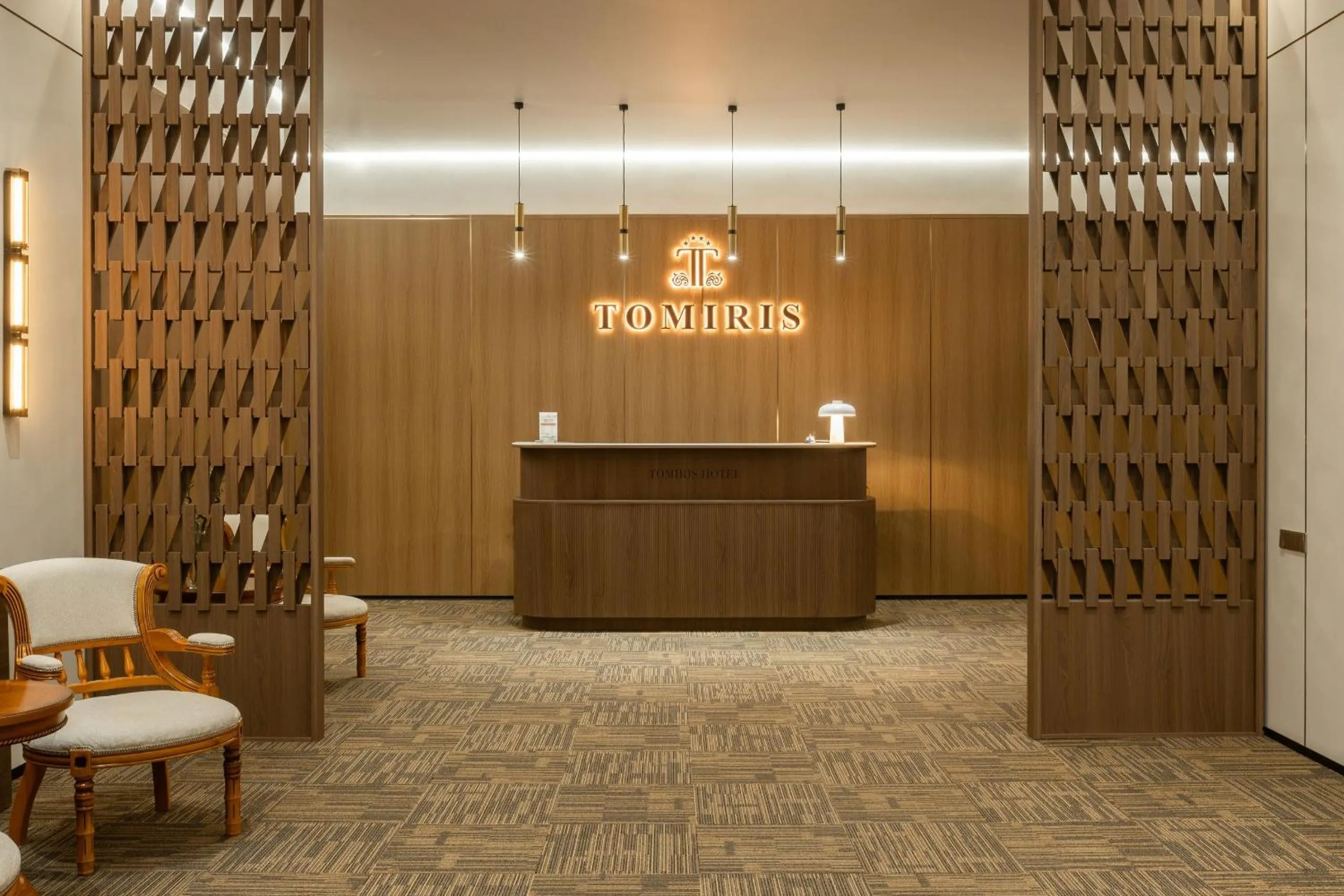 Lobby or reception in Boutique Hotel Tomiris