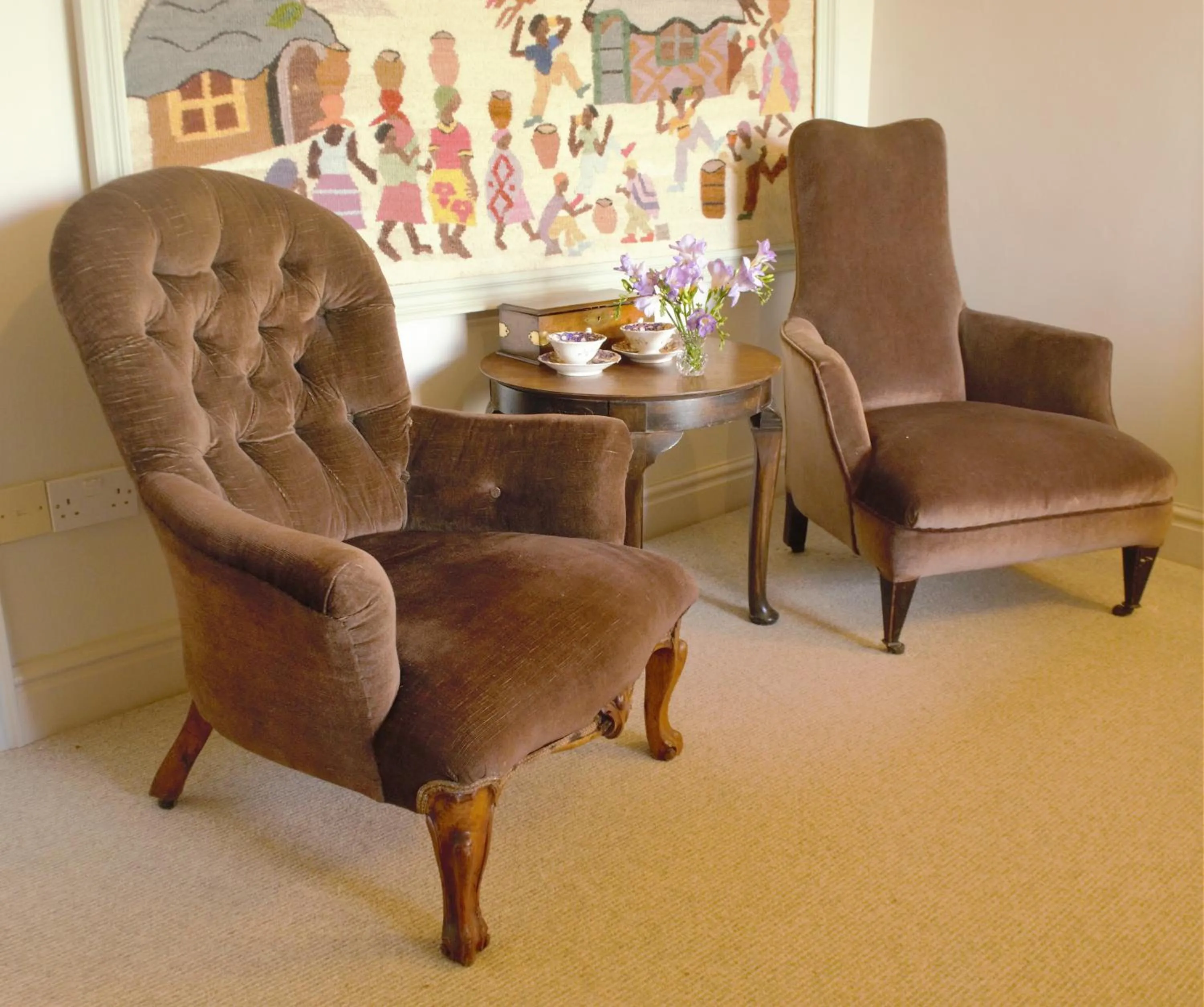 Seating area in Sankence lodge B&B