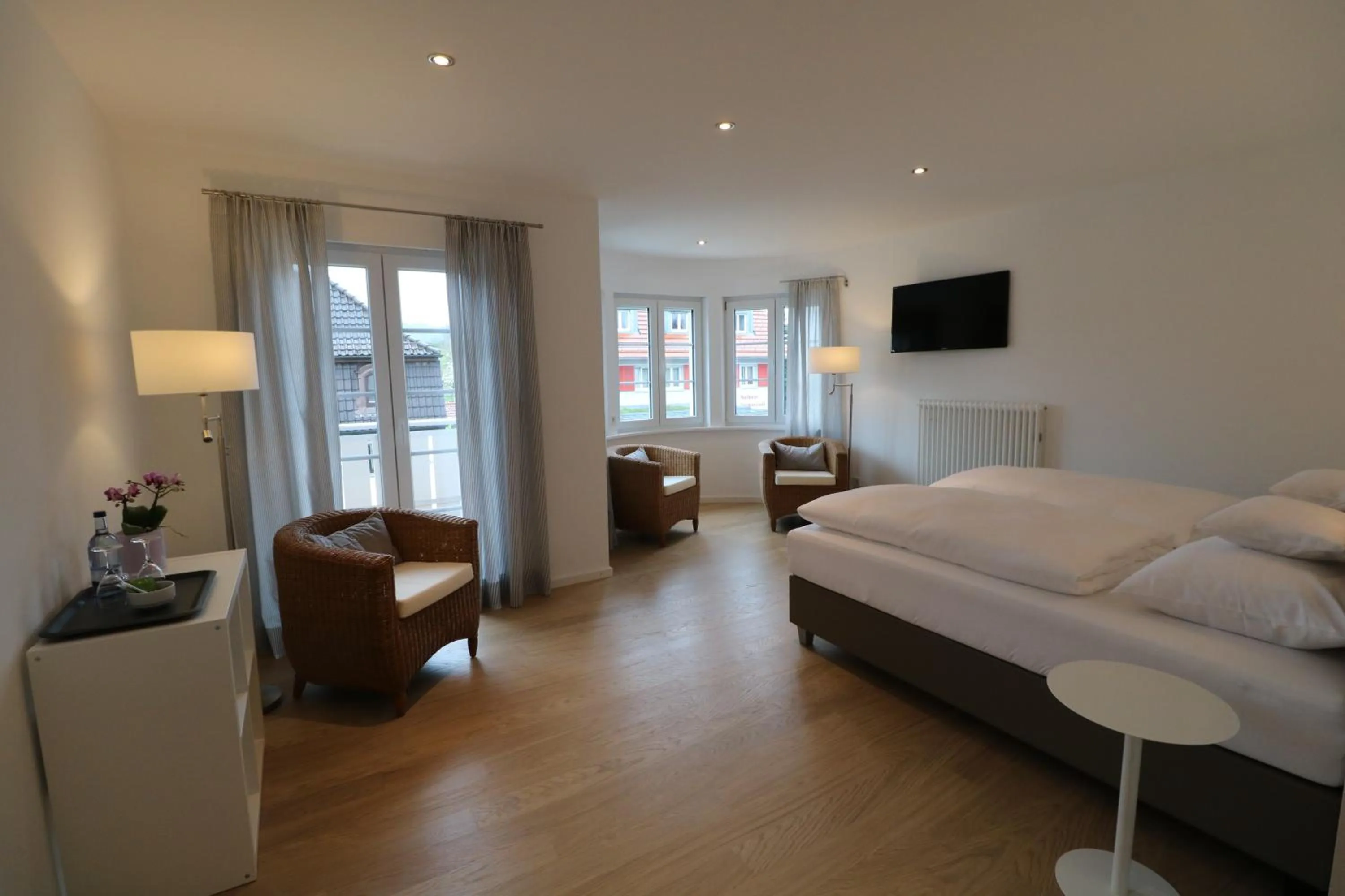 TV and multimedia, Bed in Landhotel Adler